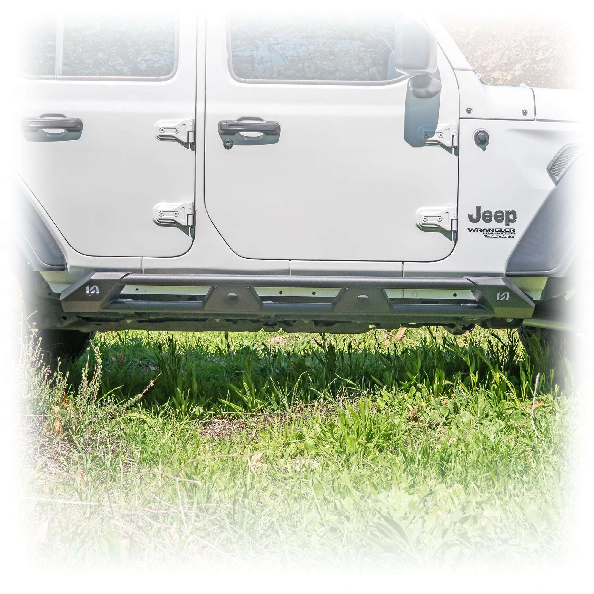 Rock Sliders with Frame-Mount System for Jeep Wrangler JL 4-Door