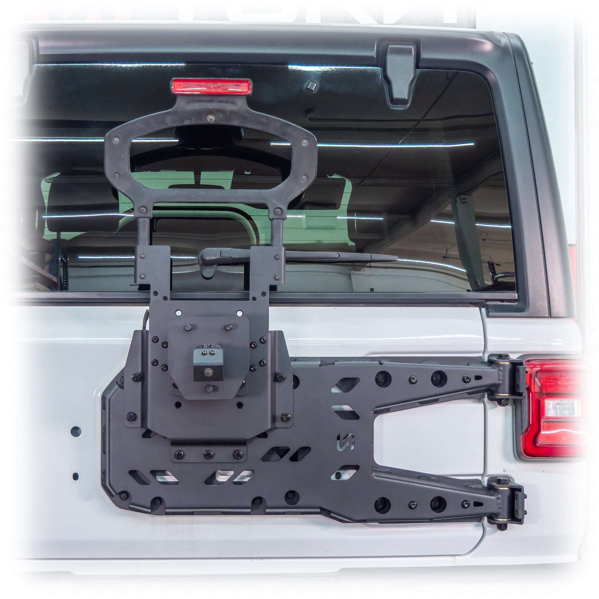 Tailgate Reinforcement Tire Carrier for Jeep Wrangler JL