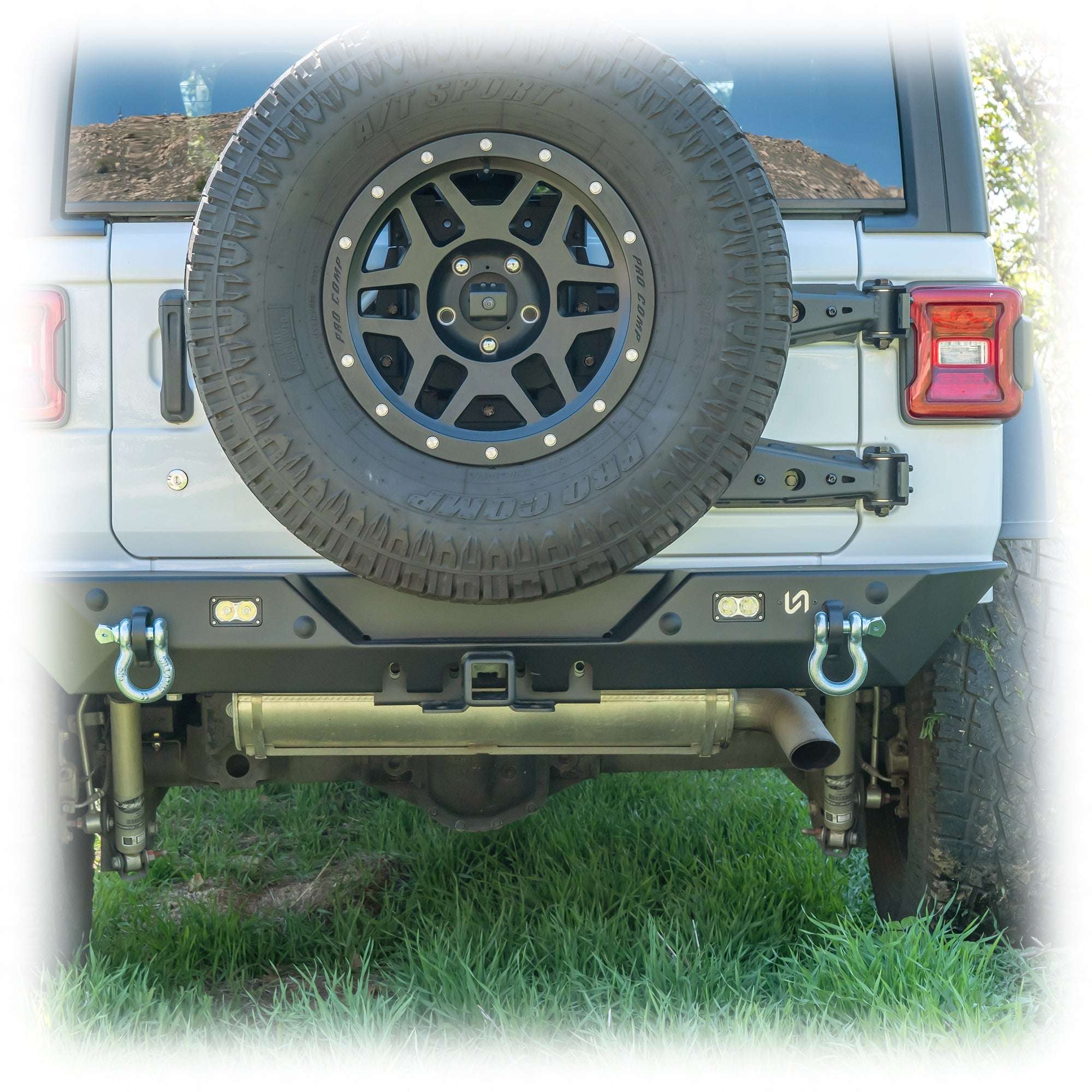 Tailgate Reinforcement Tire Carrier for Jeep Wrangler JL