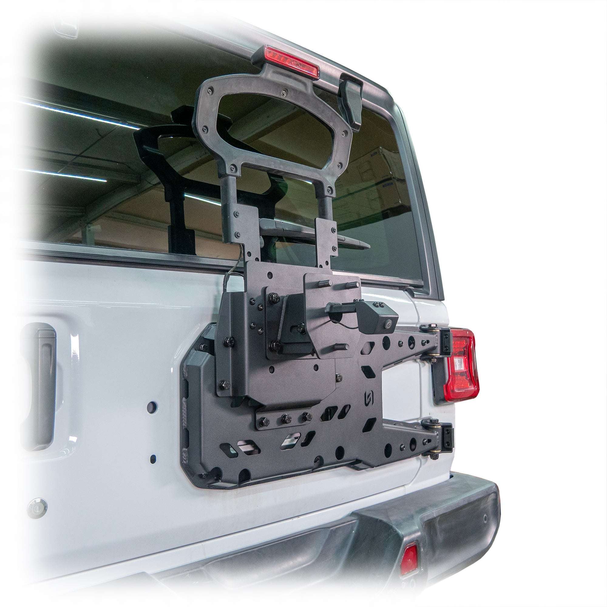 Tailgate Reinforcement Tire Carrier for Jeep Wrangler JL