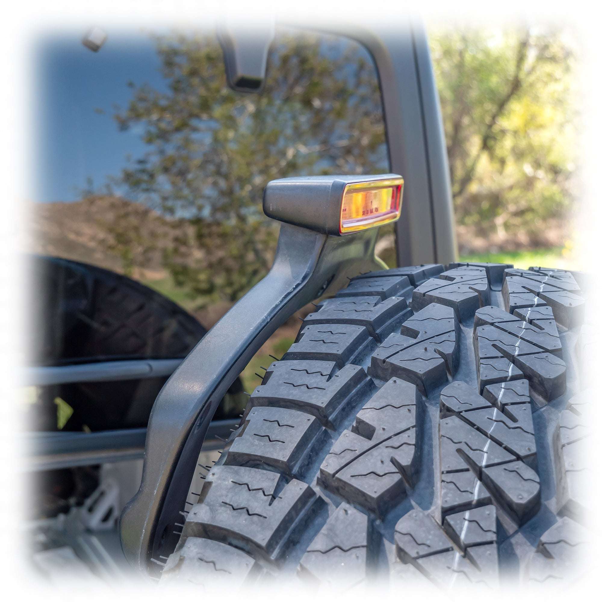 Tailgate Reinforcement Tire Carrier for Jeep Wrangler JL