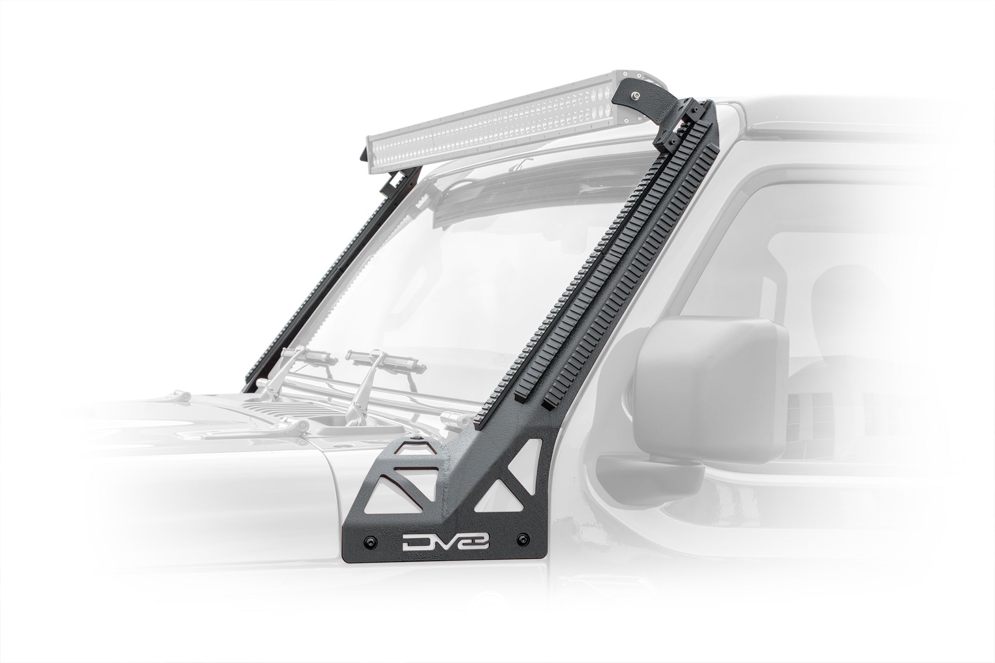 Jeep JL/Gladiator A-Pillar Mounted Rail System - Apollo Off-Road