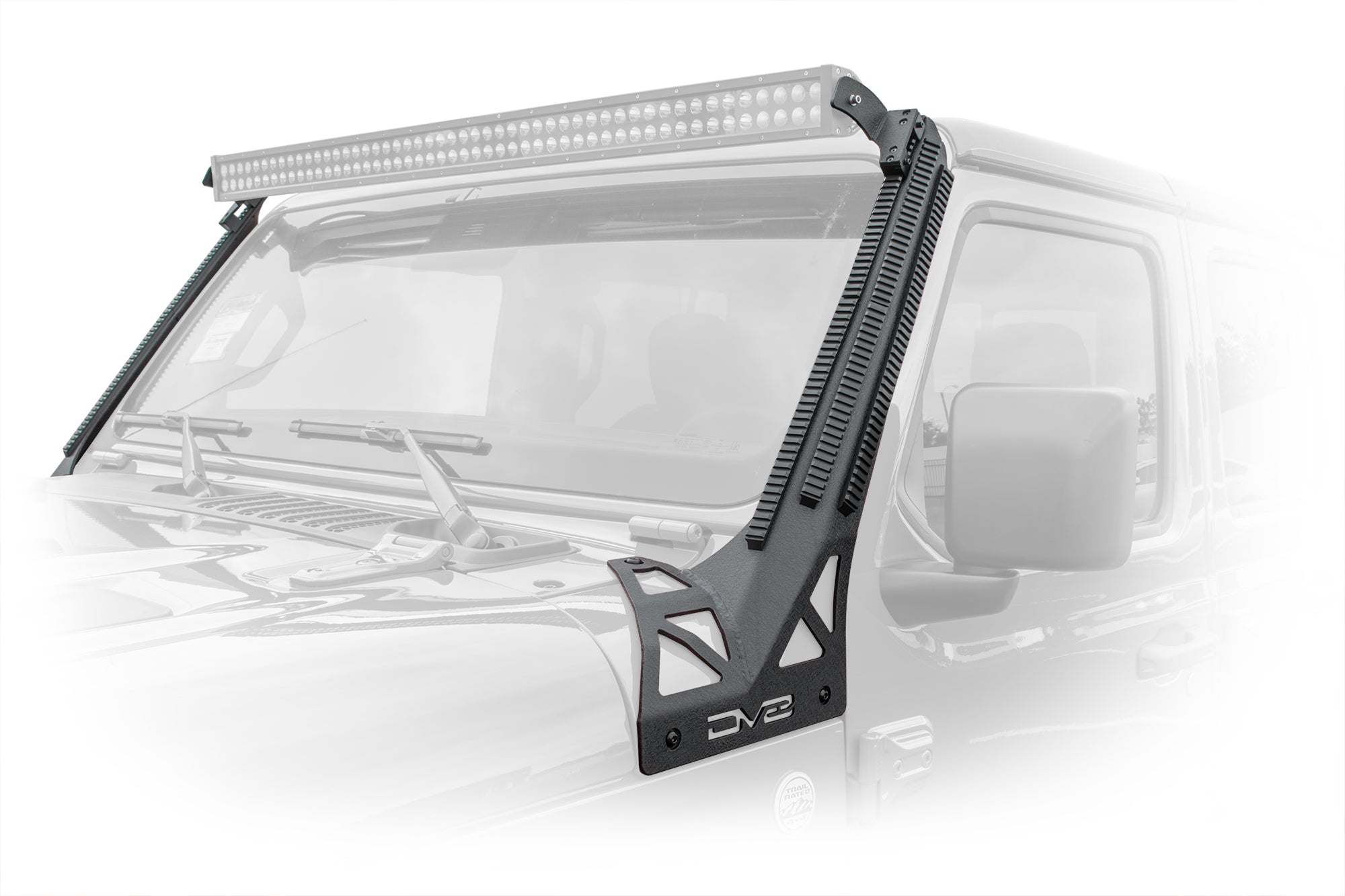 Jeep JL/Gladiator A-Pillar Mounted Rail System - Apollo Off-Road