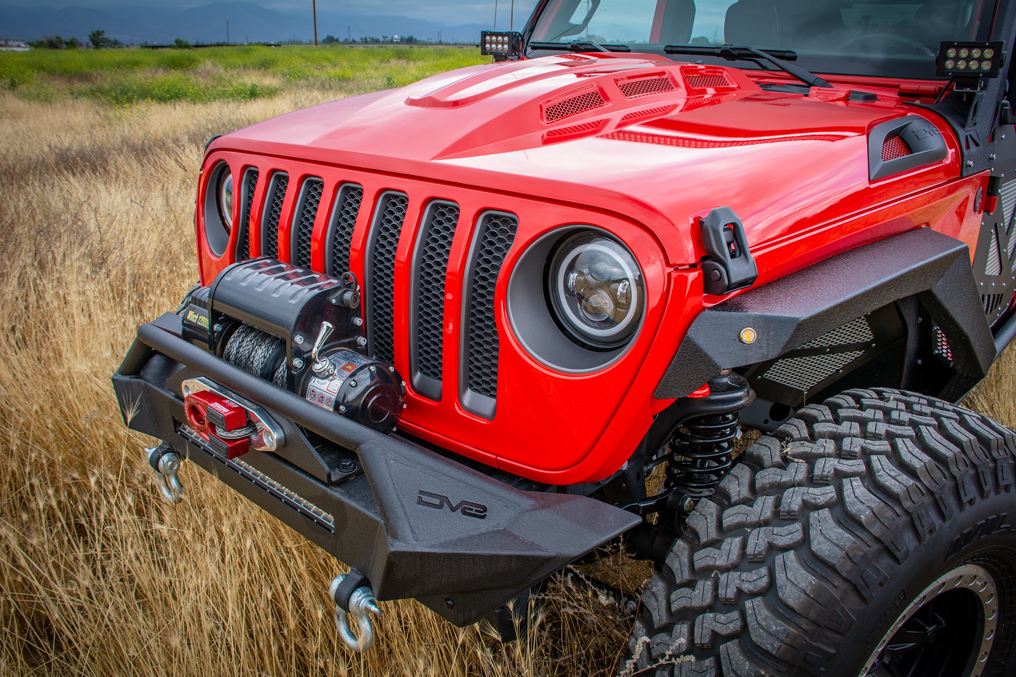 Jeep JL/Gladiator LED HeadLight Adapter Bracket - Apollo Off-Road