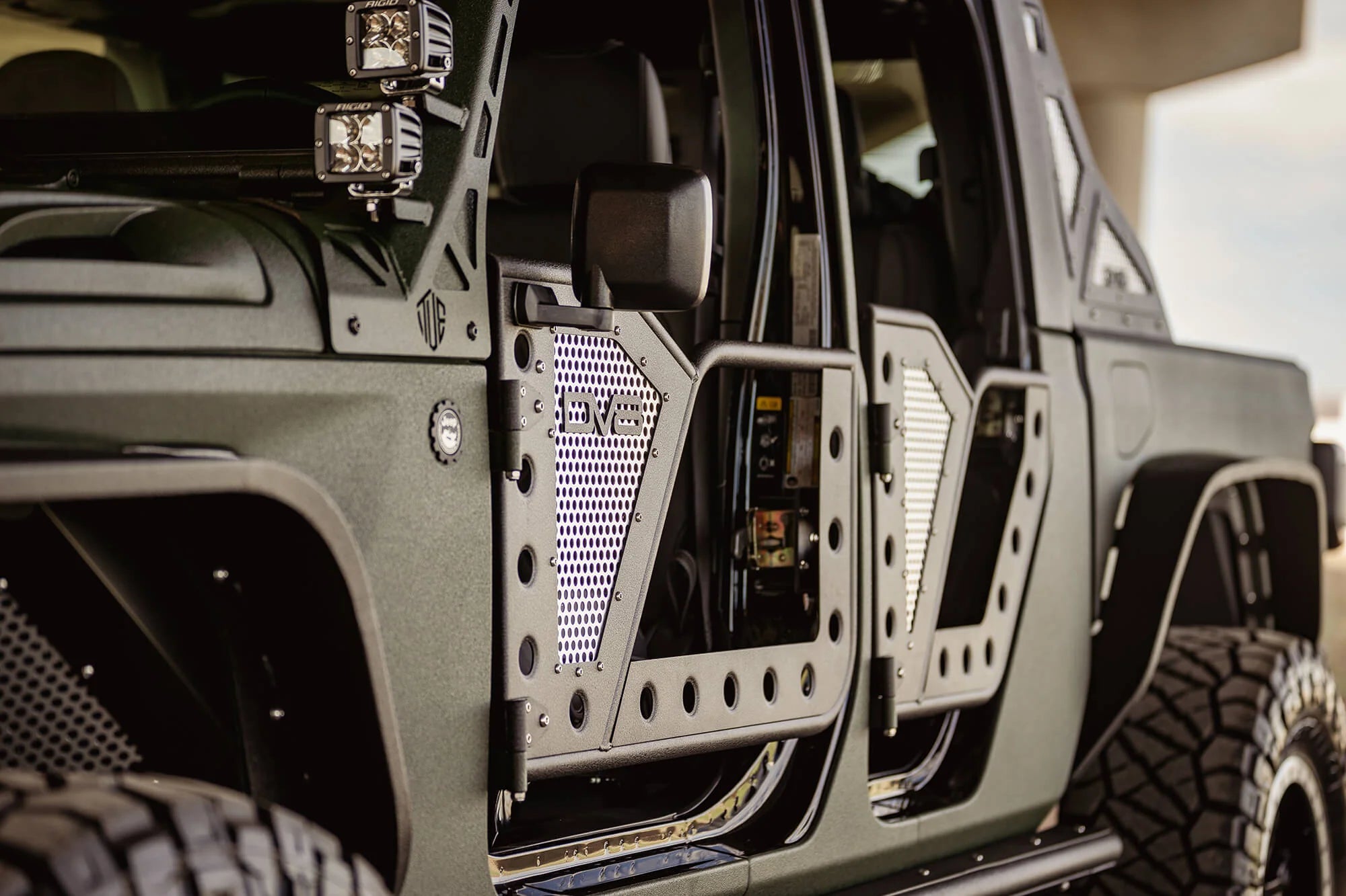 Jeep JL/Gladiator Rock Door; Front - Apollo Off-Road