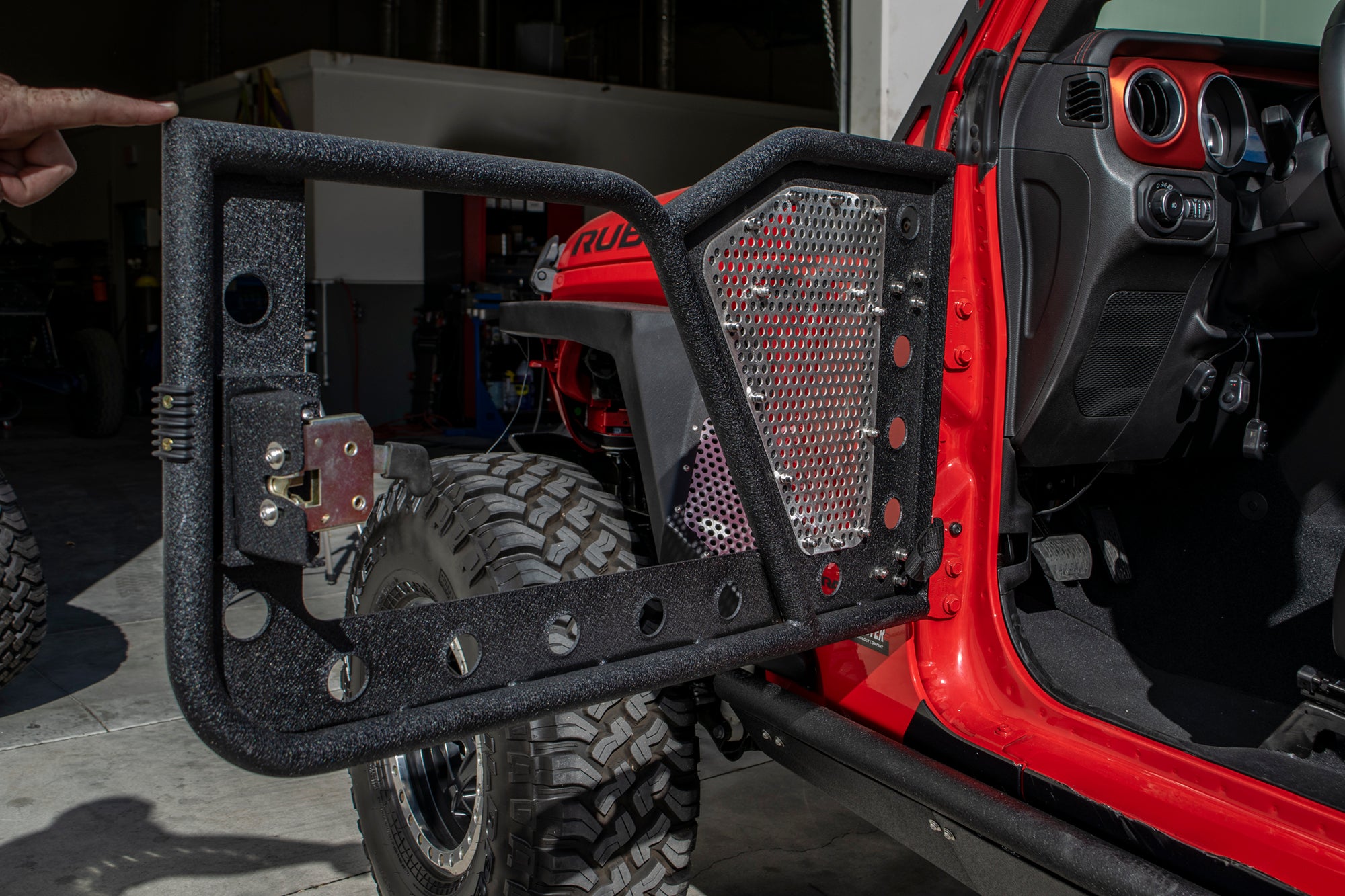 Jeep JL/Gladiator Rock Door; Front - Apollo Off-Road
