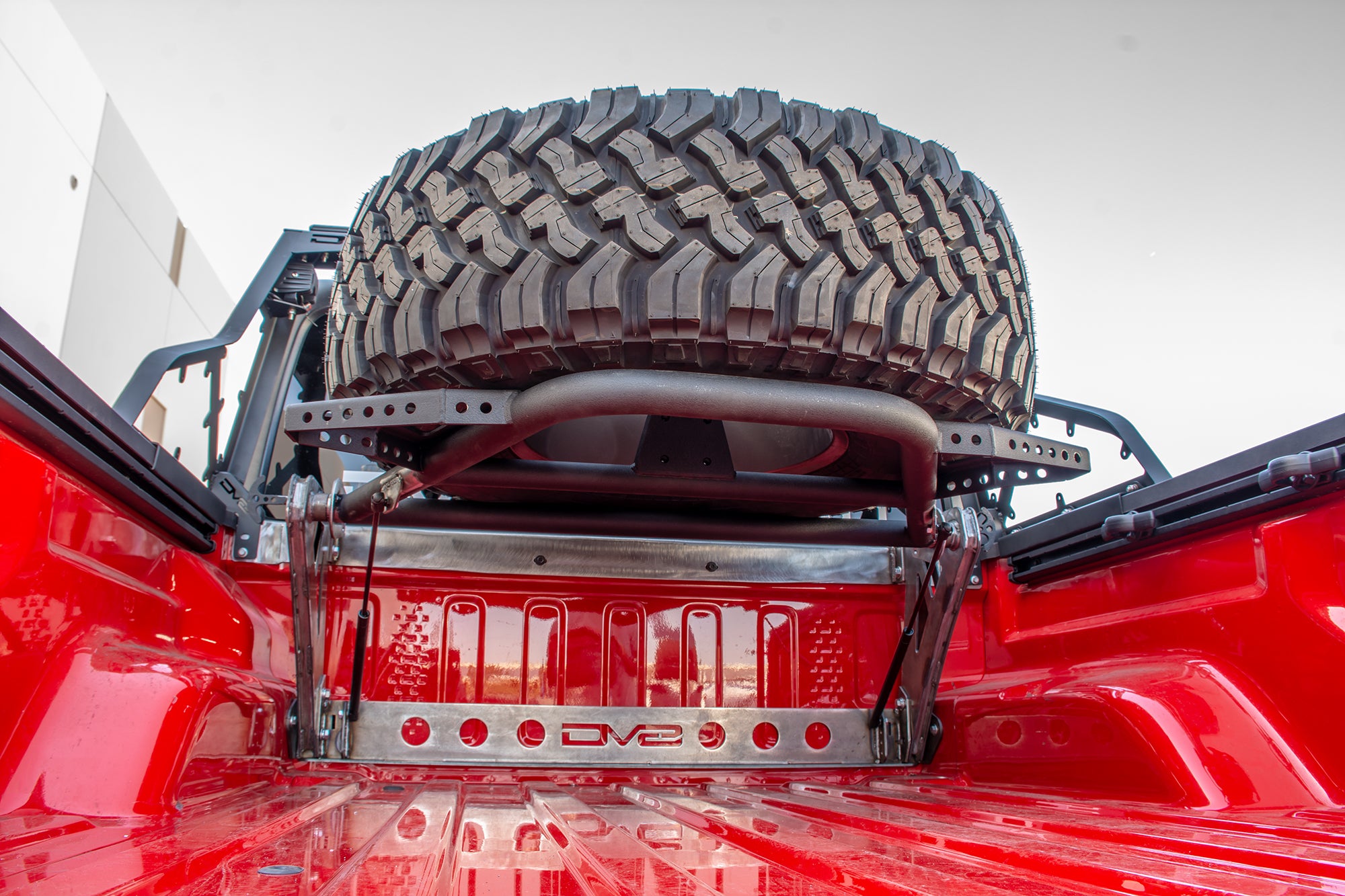 Jeep JT Adjustable Tire Carrier - Apollo Off-Road