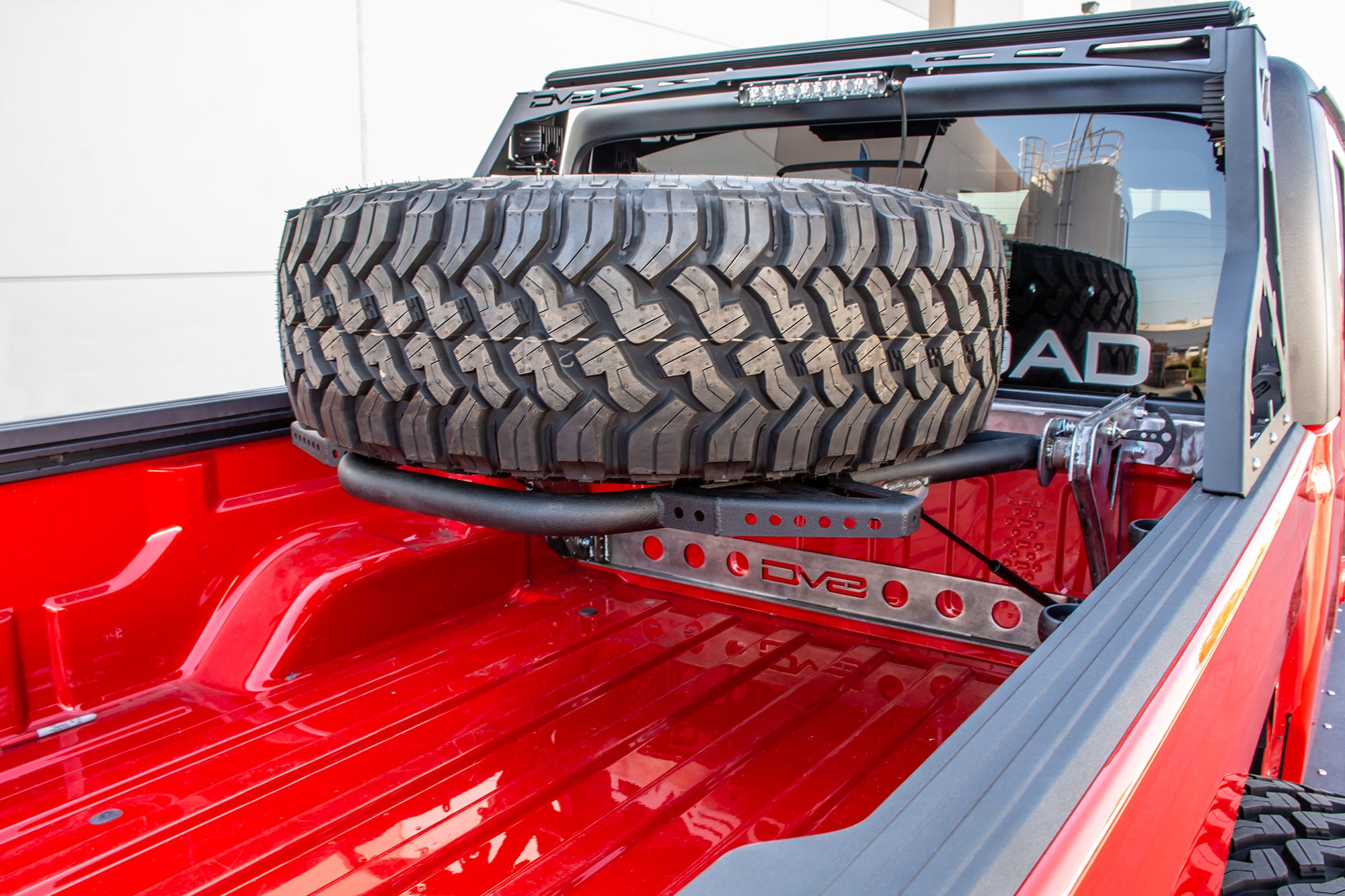 Jeep JT Adjustable Tire Carrier - Apollo Off-Road