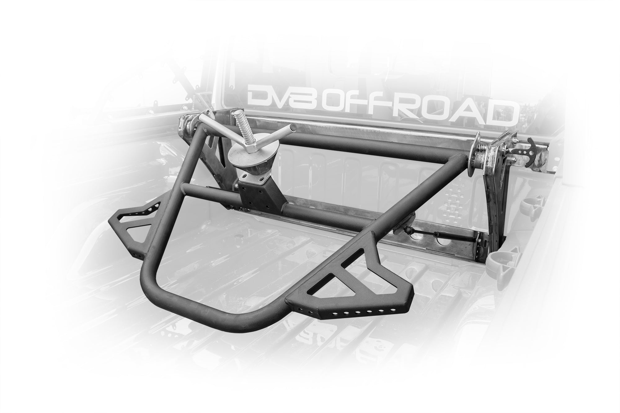 Jeep JT Adjustable Tire Carrier - Apollo Off-Road
