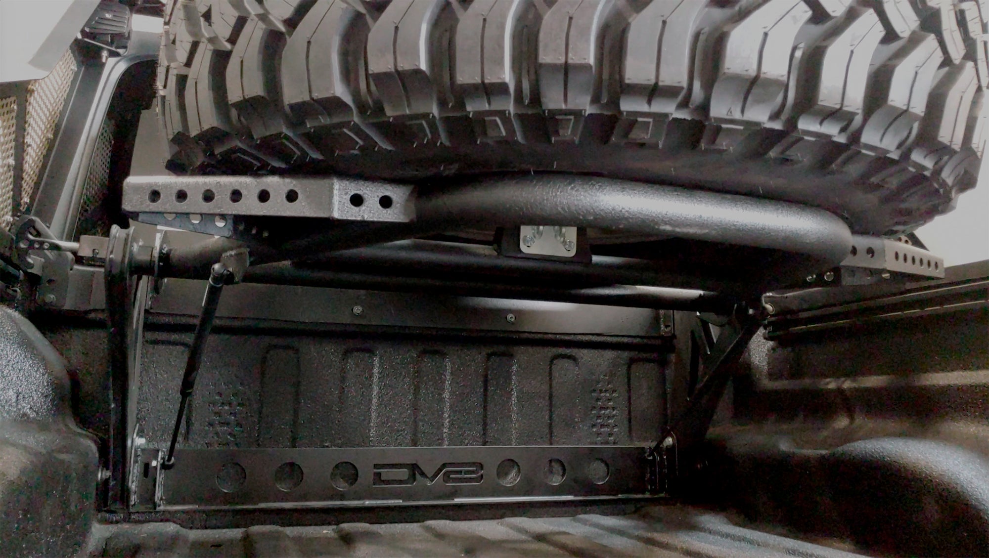 Jeep JT Adjustable Tire Carrier - Apollo Off-Road