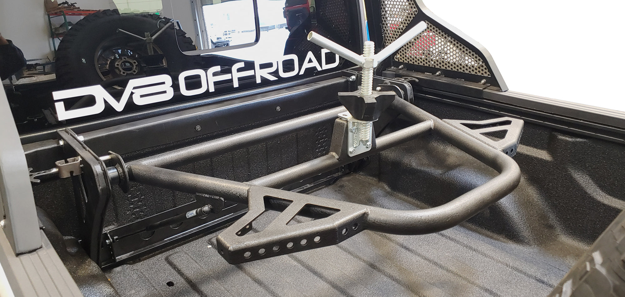 Jeep JT Adjustable Tire Carrier - Apollo Off-Road