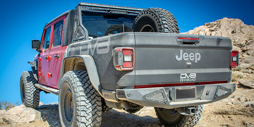Jeep JT Bedside Rock Slider; Pair - Apollo Off-Road