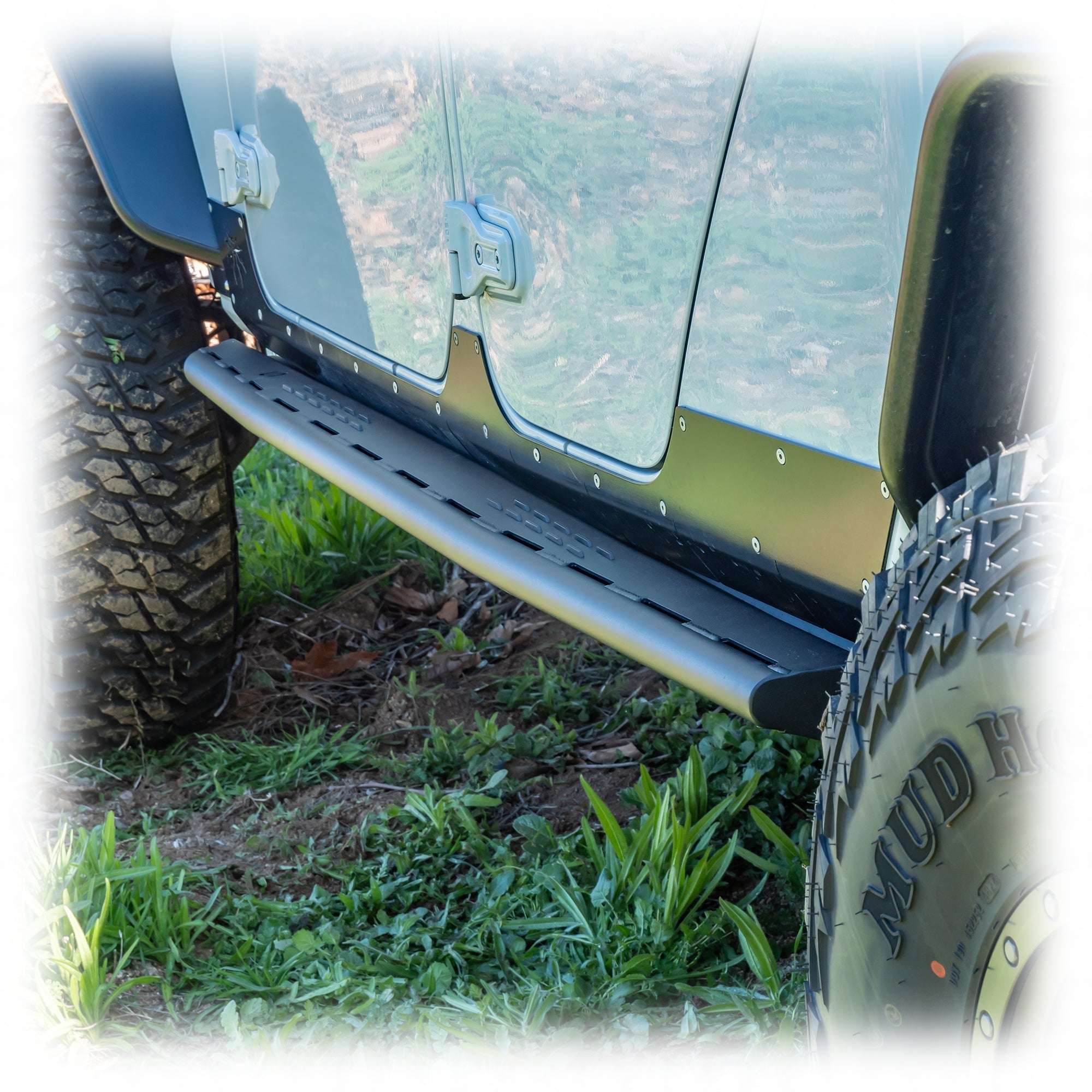 Rock Slider Steps with Frame-Mount System for Jeep Gladiator JT
