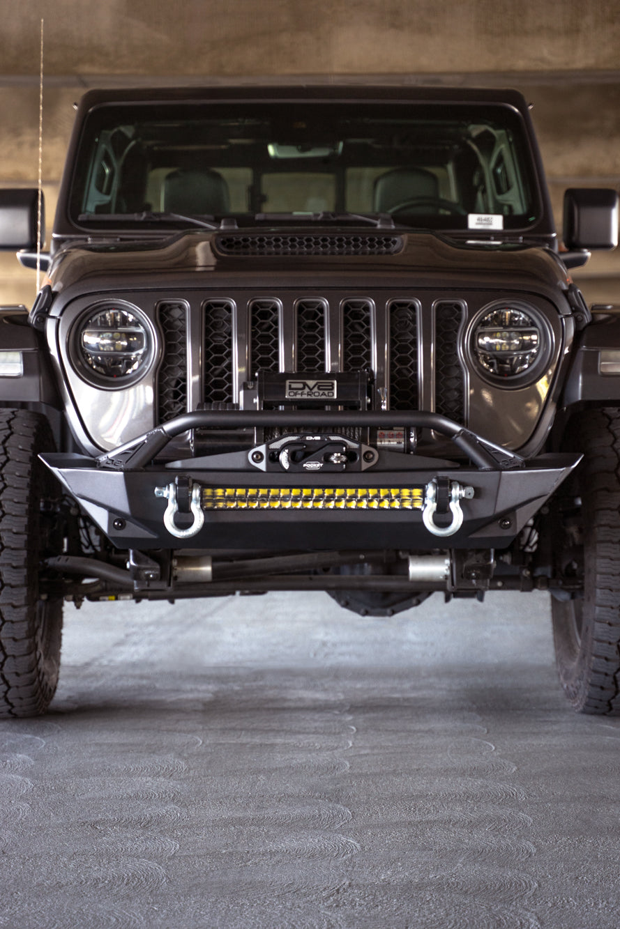 Jeep Wrangler JK/JL & Gladiator JT FS-1 Series Stubby Front Bumper - Apollo Off-Road