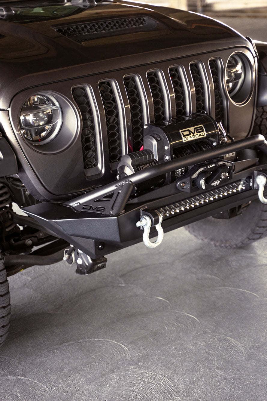 Jeep Wrangler JK/JL & Gladiator JT FS-1 Series Stubby Front Bumper - Apollo Off-Road