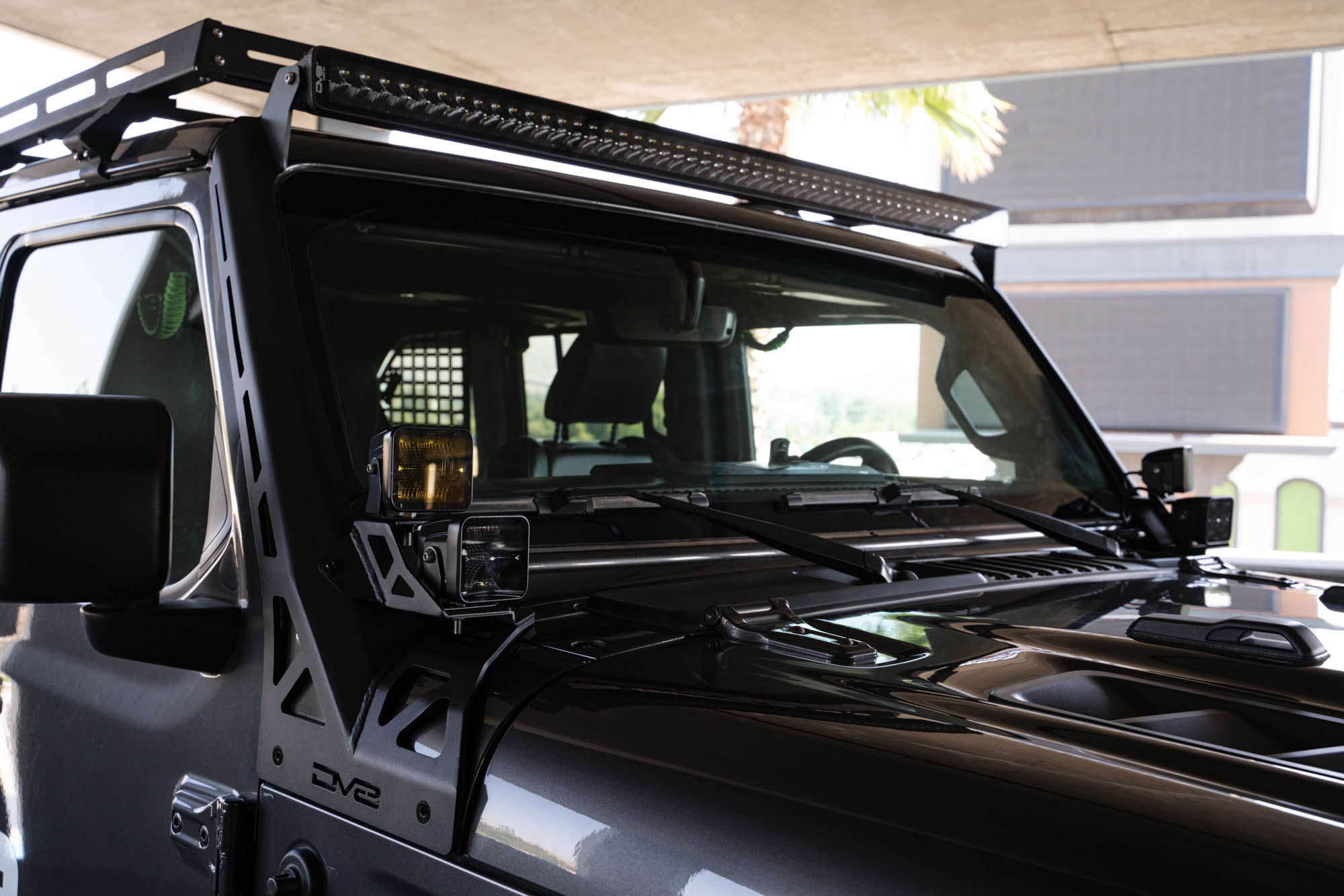 Jeep Wrangler JL & Gladiator JT A-Pillar Dual Light Pod Mounts - Apollo Off-Road