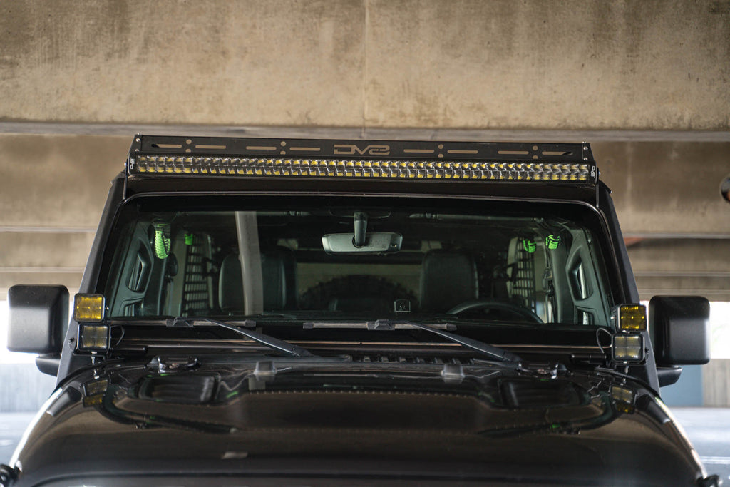 Jeep Wrangler JL & Gladiator JT A-Pillar Dual Light Pod Mounts - Apollo Off-Road