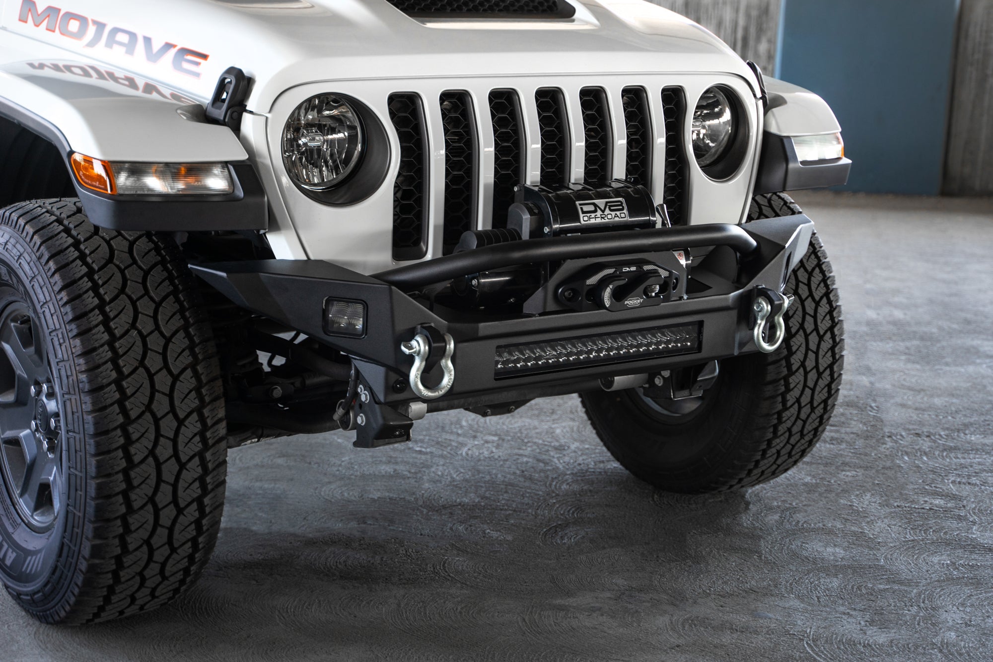 Jeep Wrangler JL & Gladiator JT FS-7 Mid-Width Winch Front Bumper - Apollo Off-Road