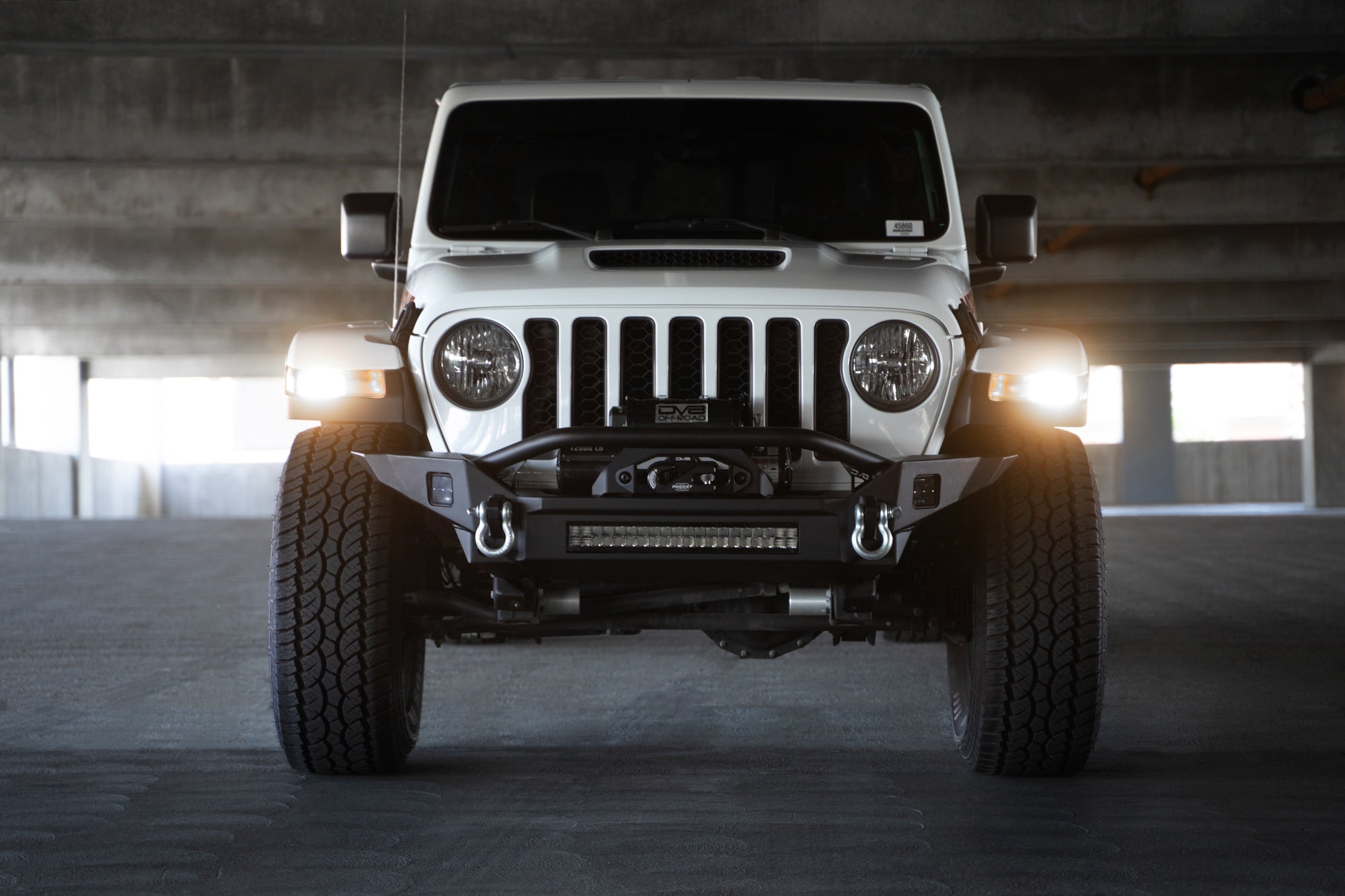 Jeep Wrangler JL & Gladiator JT FS-7 Mid-Width Winch Front Bumper - Apollo Off-Road