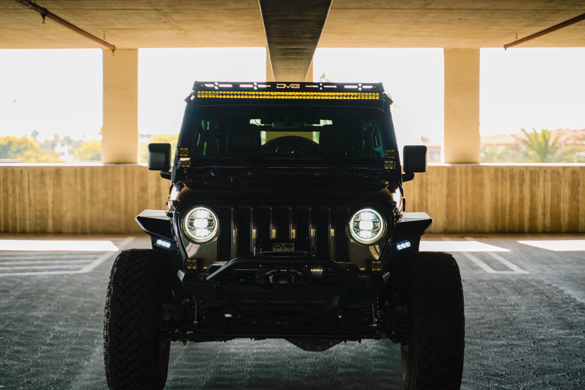 Jeep Wrangler JL & Gladiator JT Light Bar Mount - Apollo Off-Road