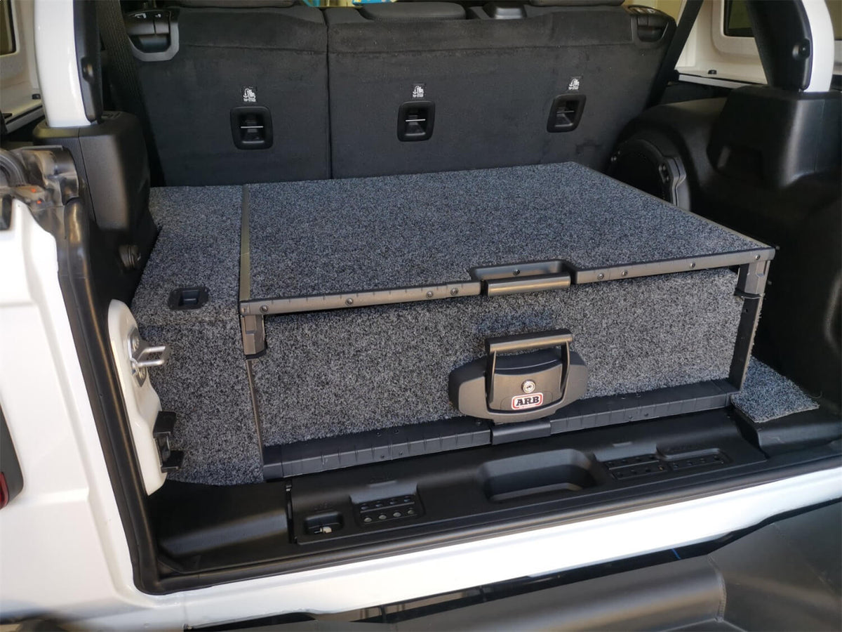 18-25 Jeep Wrangler Roller Drawer Side Floor Kit - Apollo Off-Road