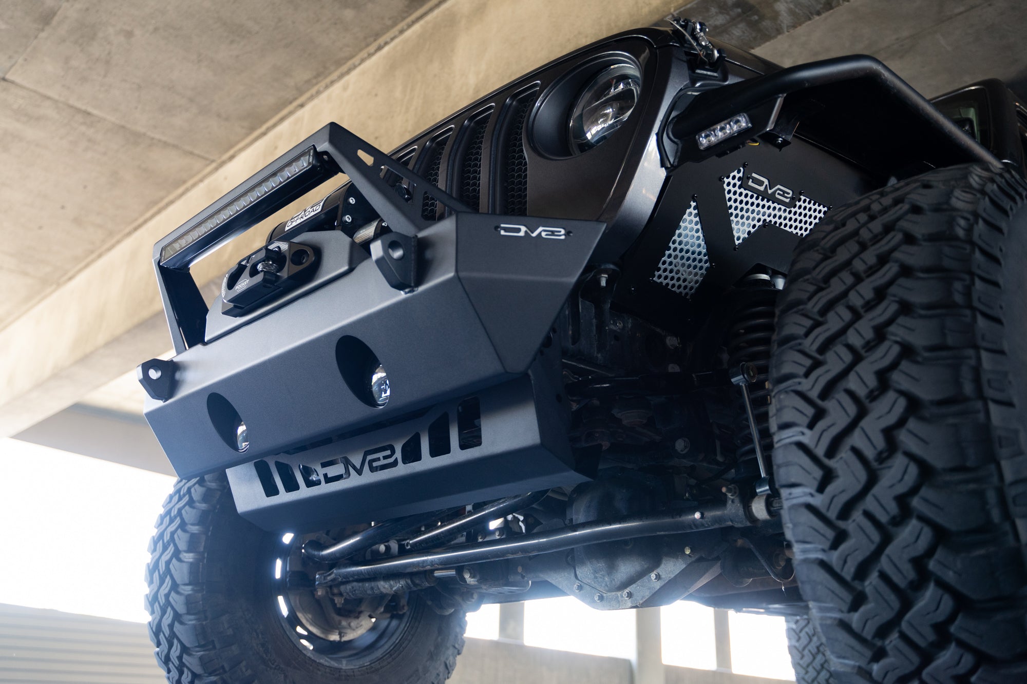 JL/JT Front Bumper Sway-Bar Disconnect Motor Skid Plate - Apollo Off-Road