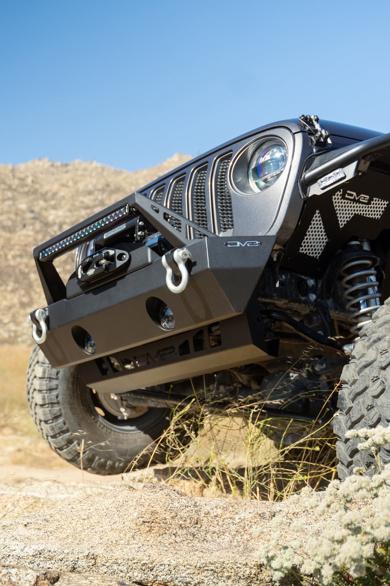 JL/JT Front Bumper Sway-Bar Disconnect Motor Skid Plate - Apollo Off-Road