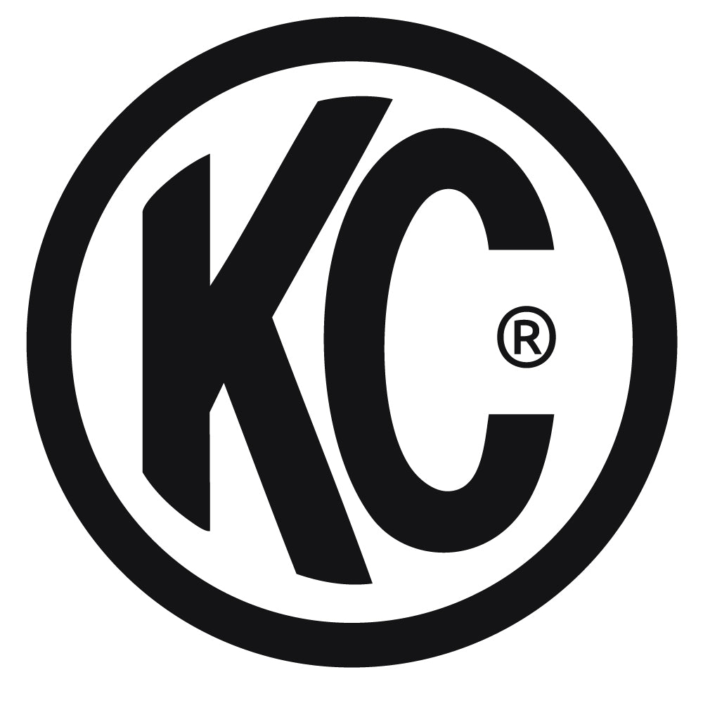 KC HiLiTES 7 in Gravity LED - 2-Headlights - 40W Driving Beam - Universal / fits 97-06 Jeep TJ - Apollo Off-Road