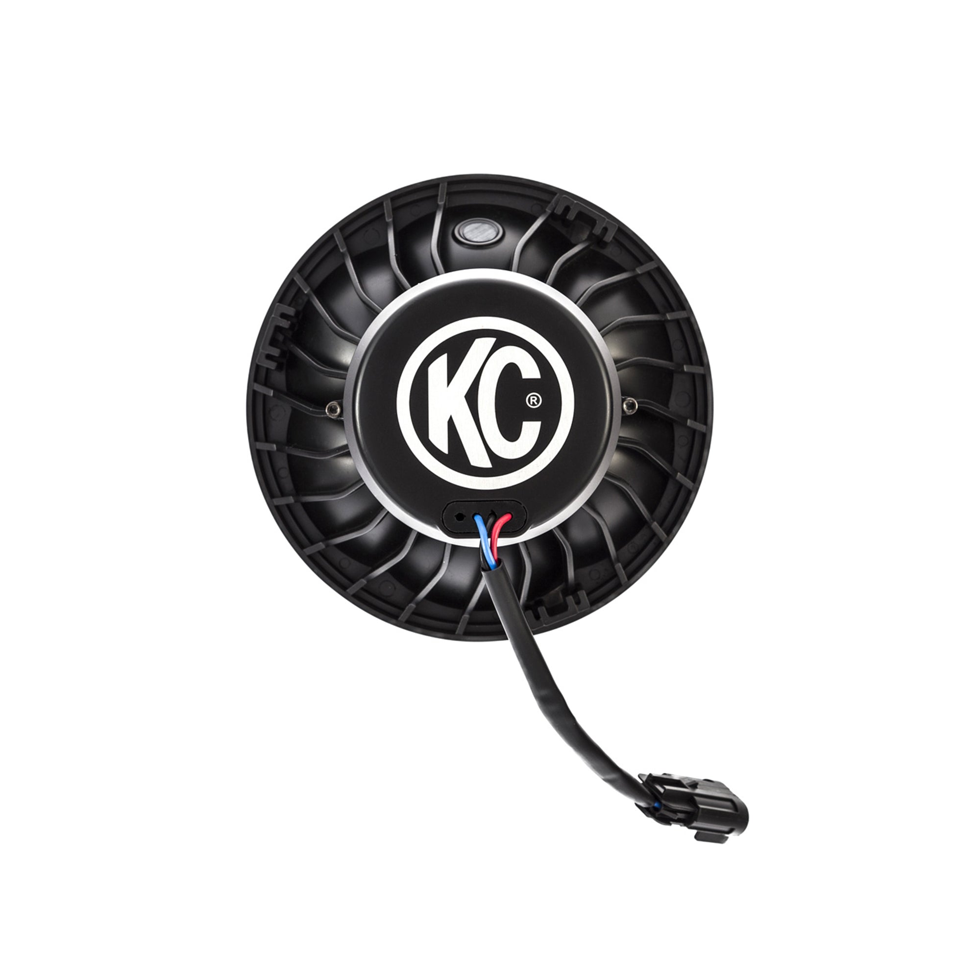 KC HiLiTES 7 in Gravity LED Pro - 2-Headlights - 40W Driving Beam - for 07-18 Jeep JK - Apollo Off-Road