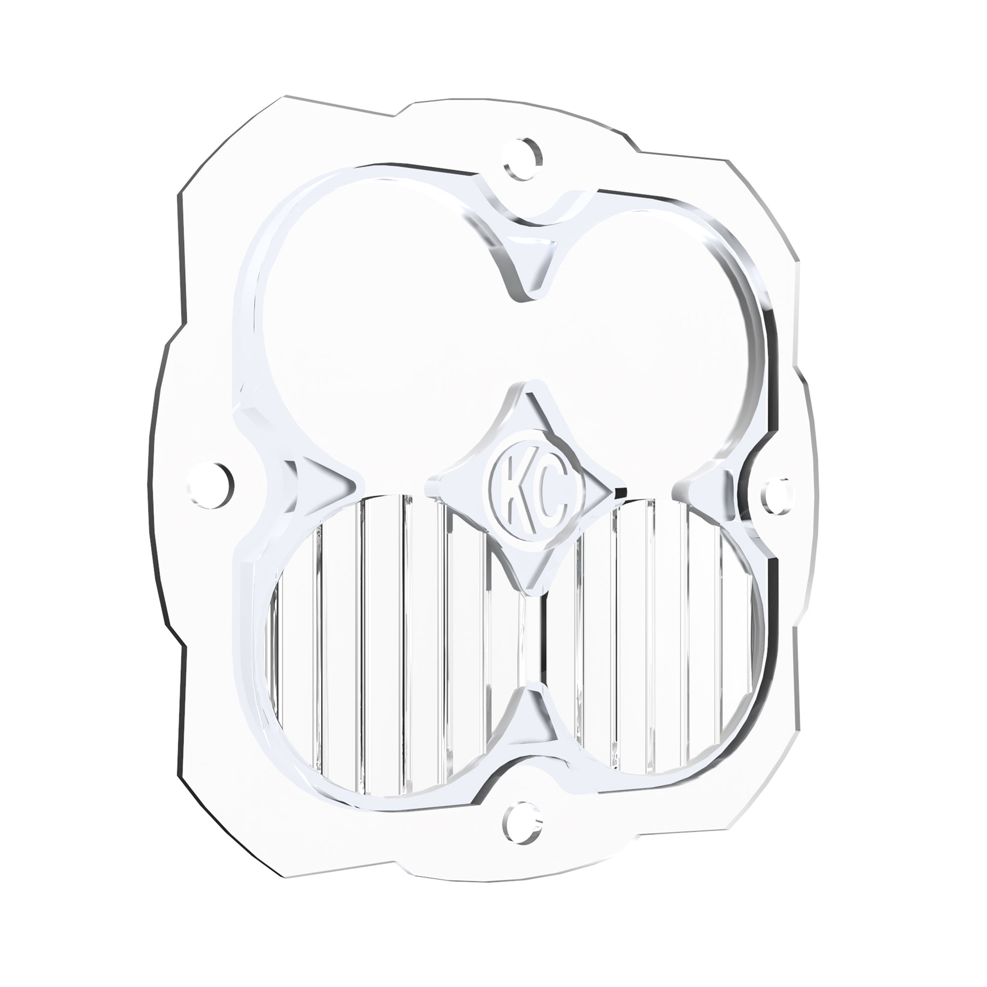 KC HiLiTES Flex Era 4 - Lens Replacement - Clear - Combo Beam - Apollo Off-Road