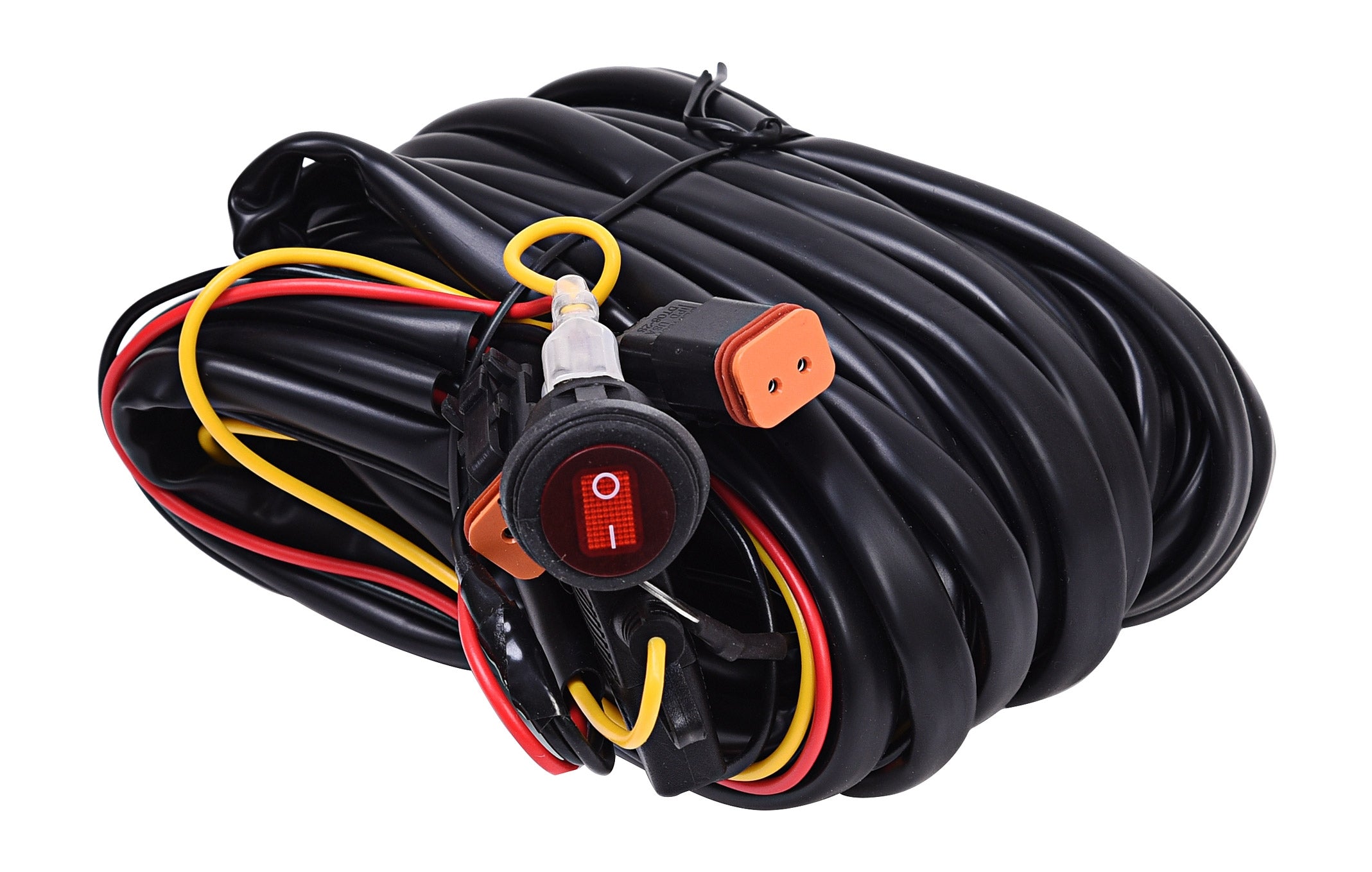 KC HiLiTES Wiring Harness for Two Backup Lights with 2-Pin Deutsch Connectors - Apollo Off-Road