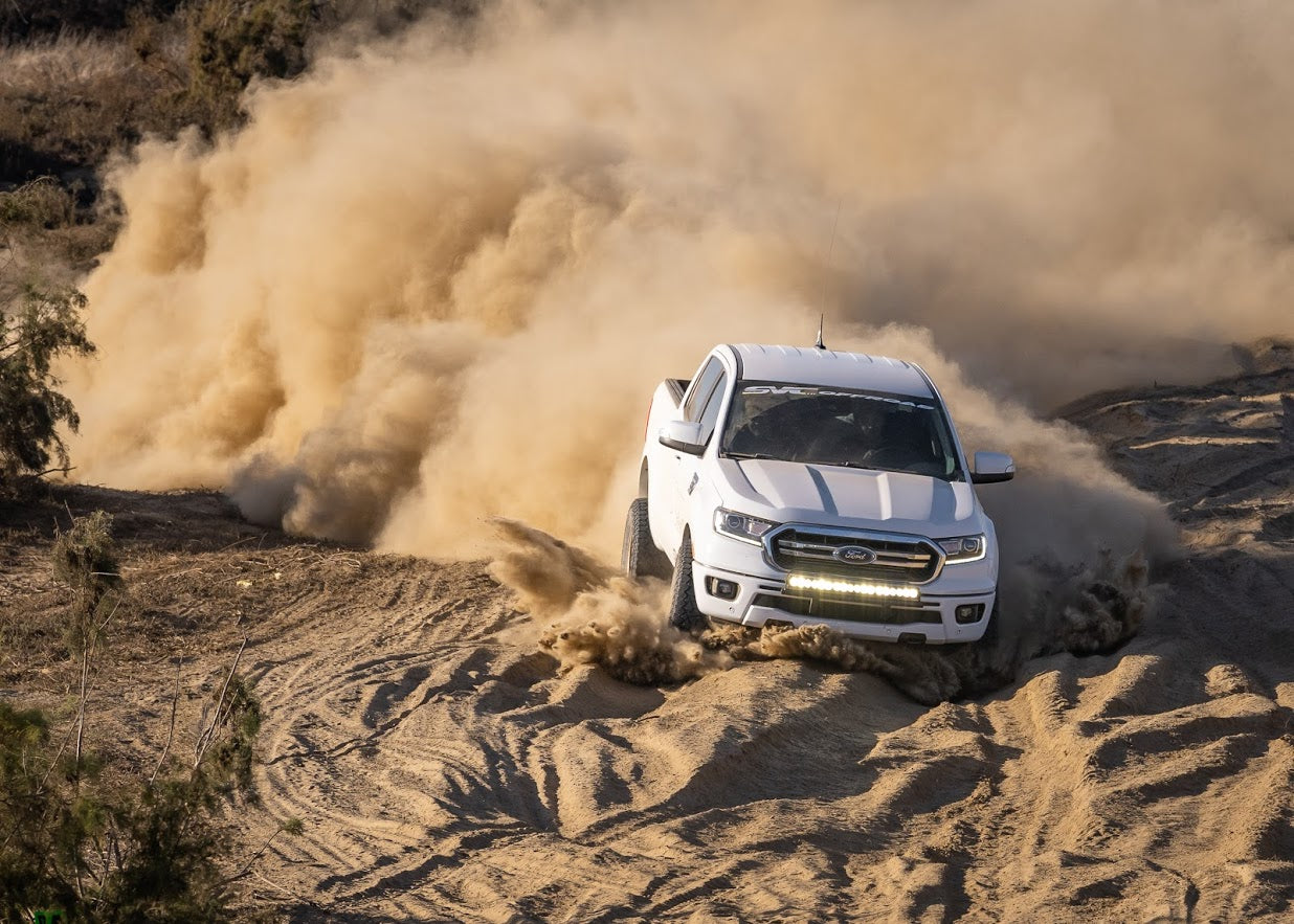 Kit: 19+ Ford Ranger, US Only, Rear, 2.5 Truck Performance Elite Series, P/B, 9.55", 0-1.5" Lift, DSC - Apollo Off-Road