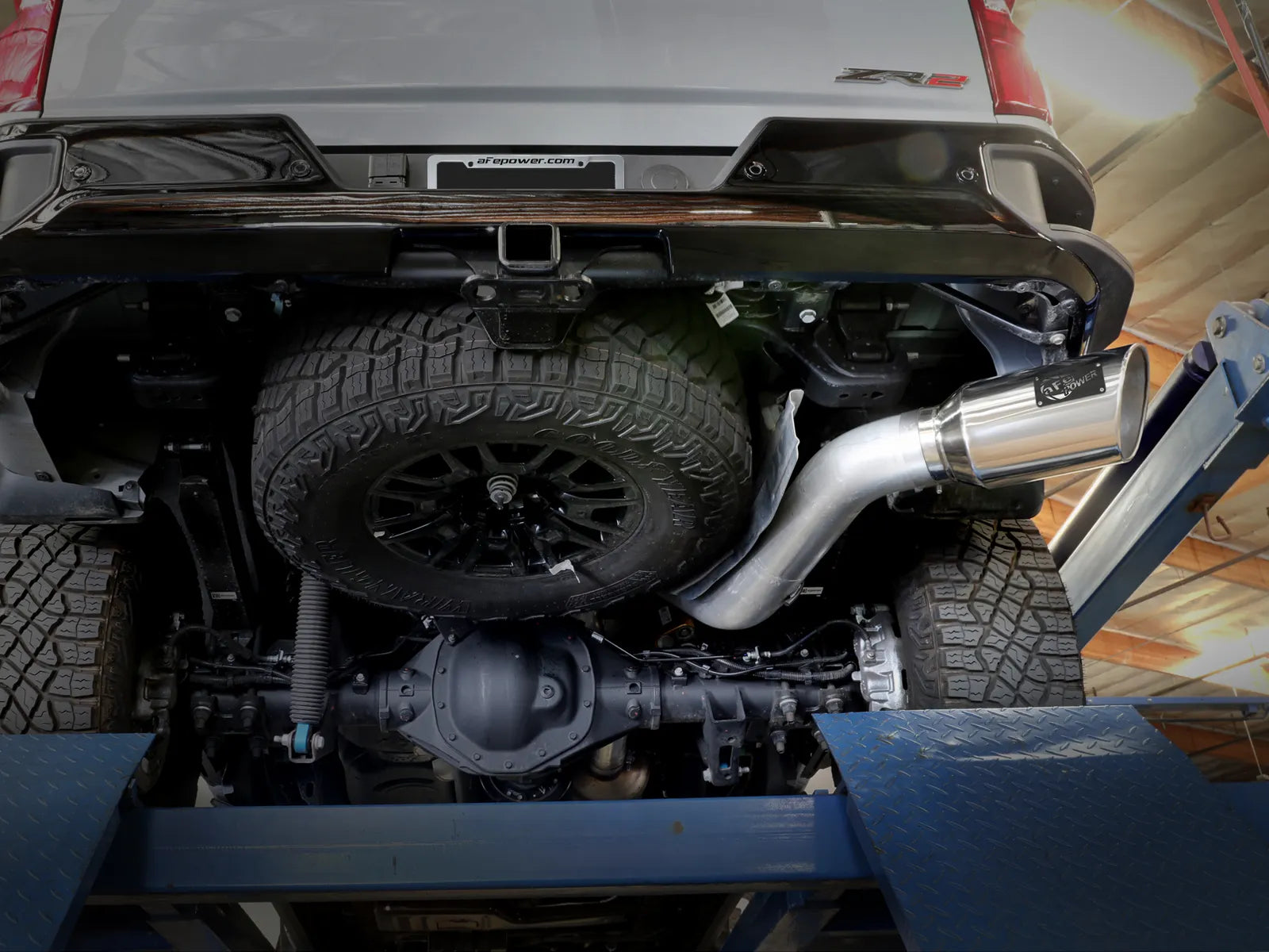 Large Bore-HD 5 IN 409 Stainless Steel DPF-Back Exhaust System - Apollo Off-Road