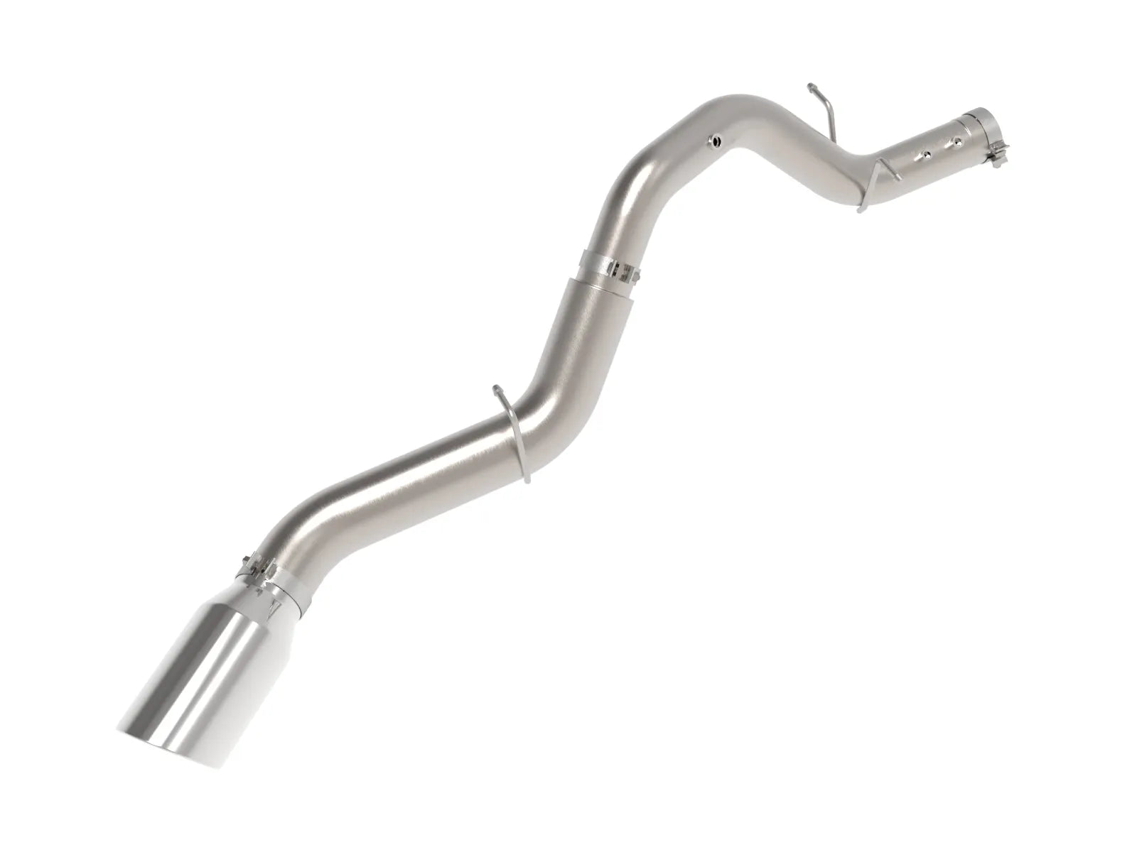 Large Bore-HD 5 IN 409 Stainless Steel DPF-Back Exhaust System - Apollo Off-Road