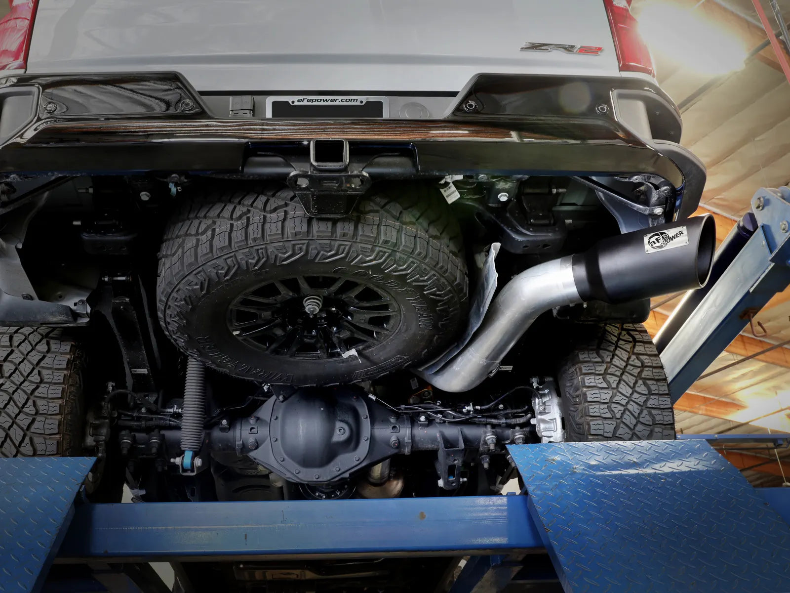 Large Bore-HD 5 IN 409 Stainless Steel DPF-Back Exhaust System - Apollo Off-Road