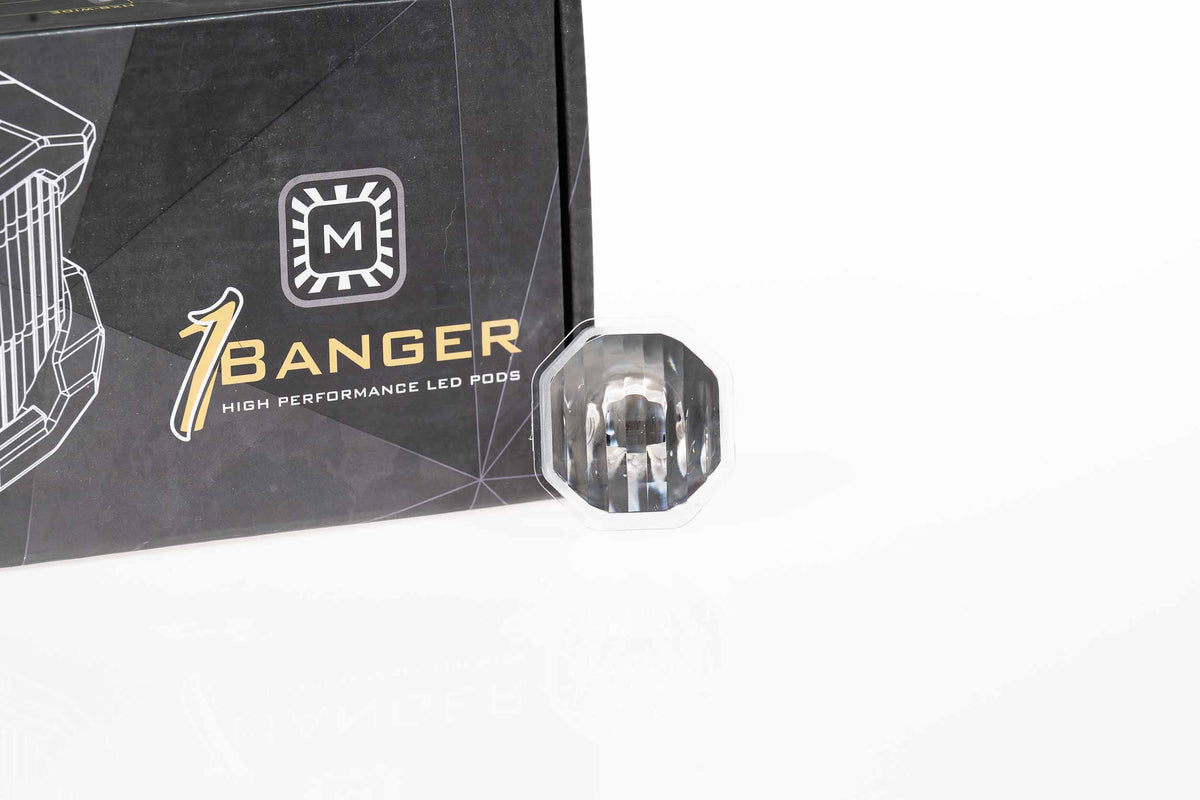 Lens Only: 1Banger (White / Combo) - Apollo Off-Road