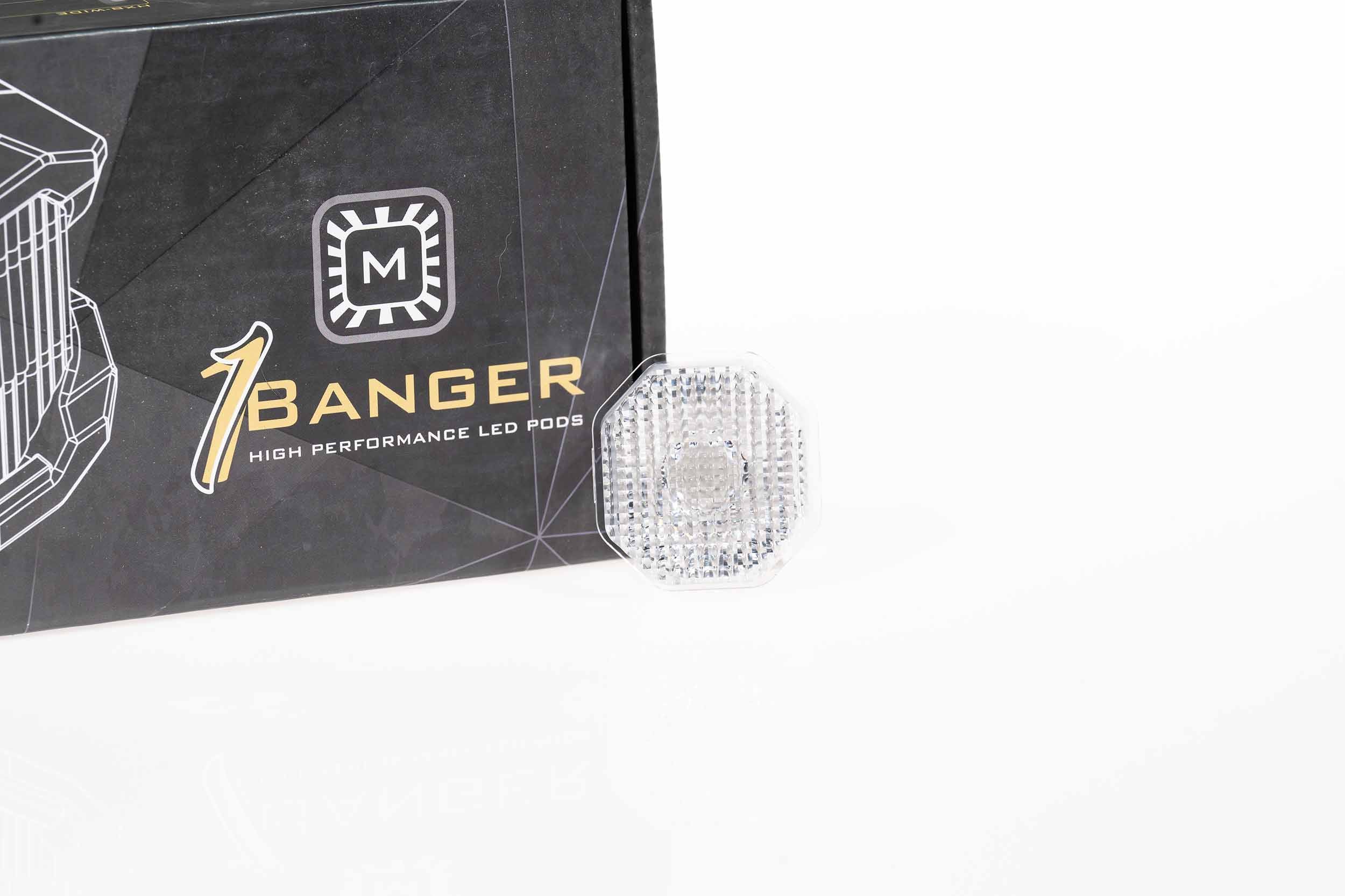 Lens Only: 1Banger (White / Flood) - Apollo Off-Road