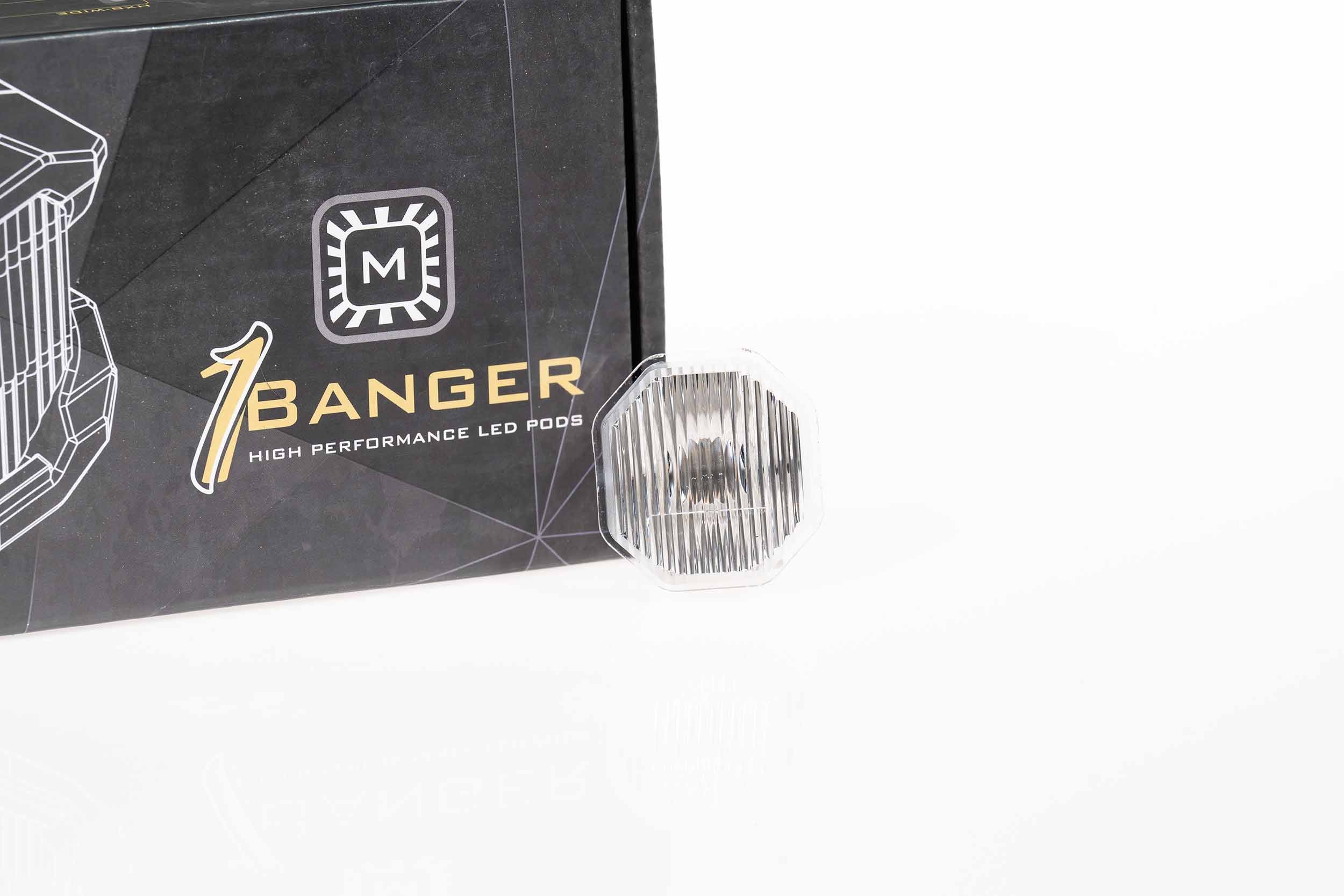 Lens Only: 1Banger (White / Wide) - Apollo Off-Road