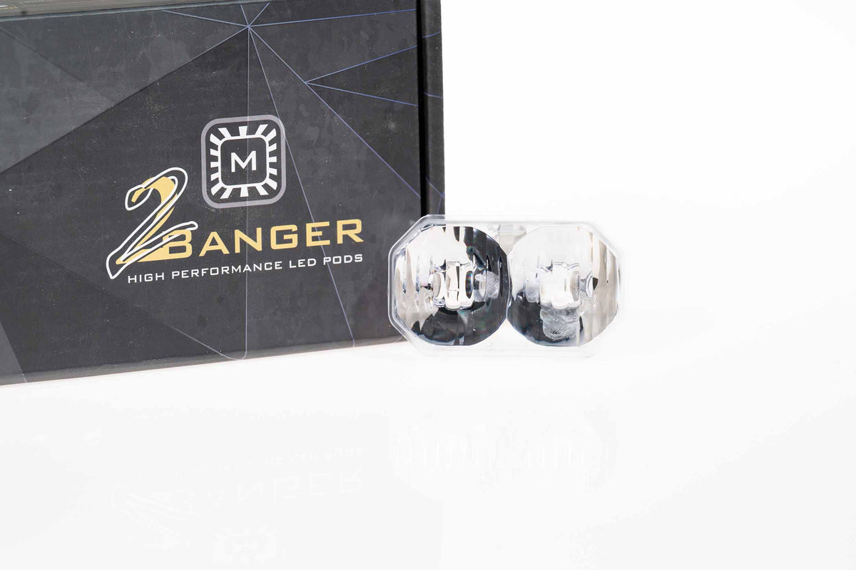 Lens Only: 2Banger (White / Combo) - Apollo Off-Road