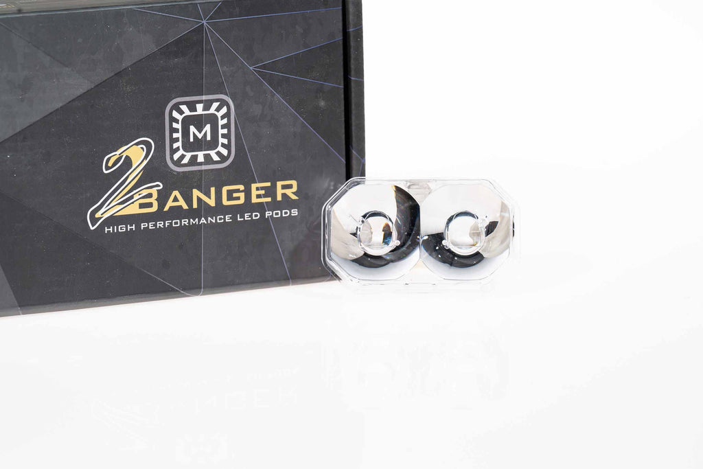 Lens Only: 2Banger (White / Spot) - Apollo Off-Road