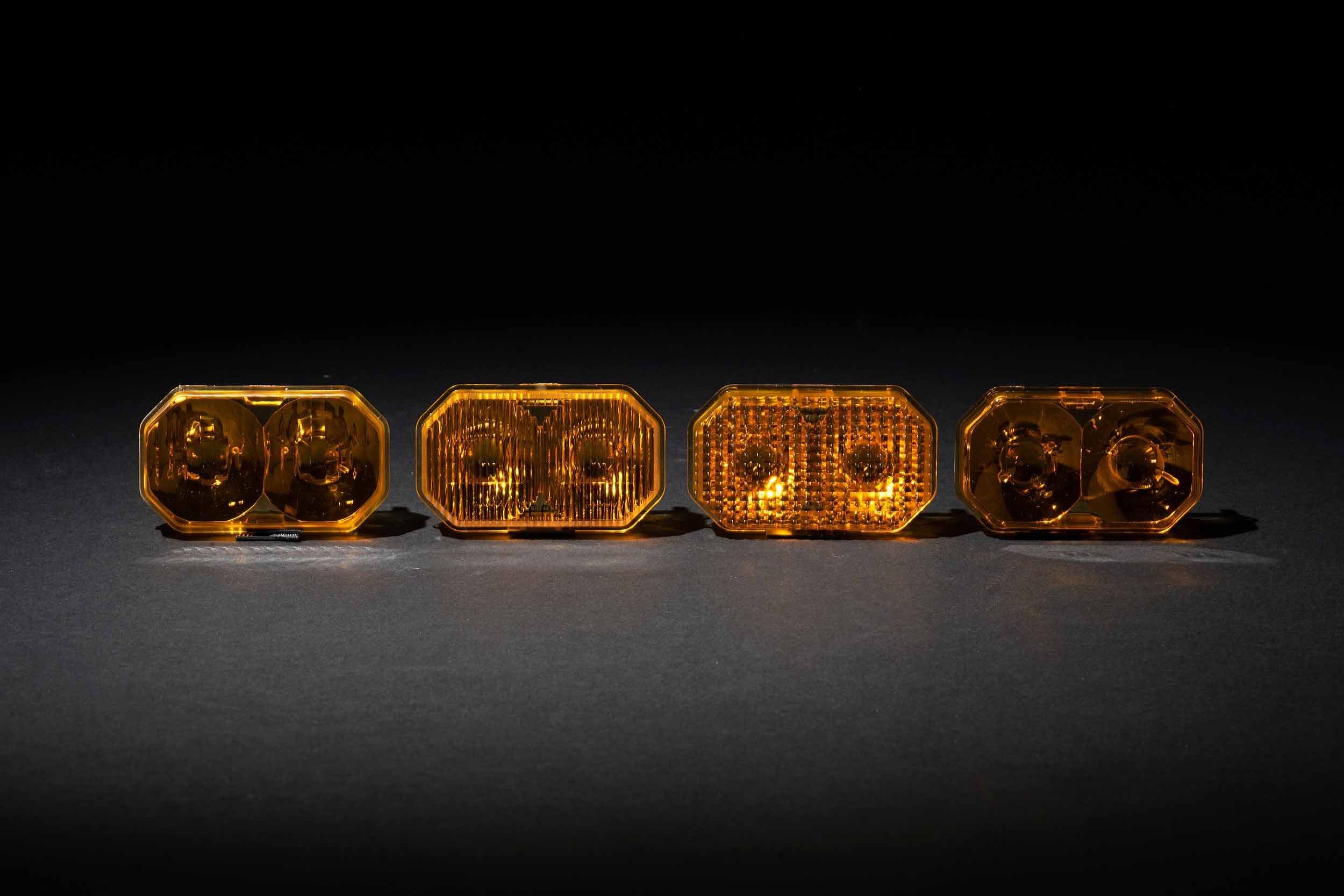 Lens Only: 2Banger (Yellow / Flood) - Apollo Off-Road