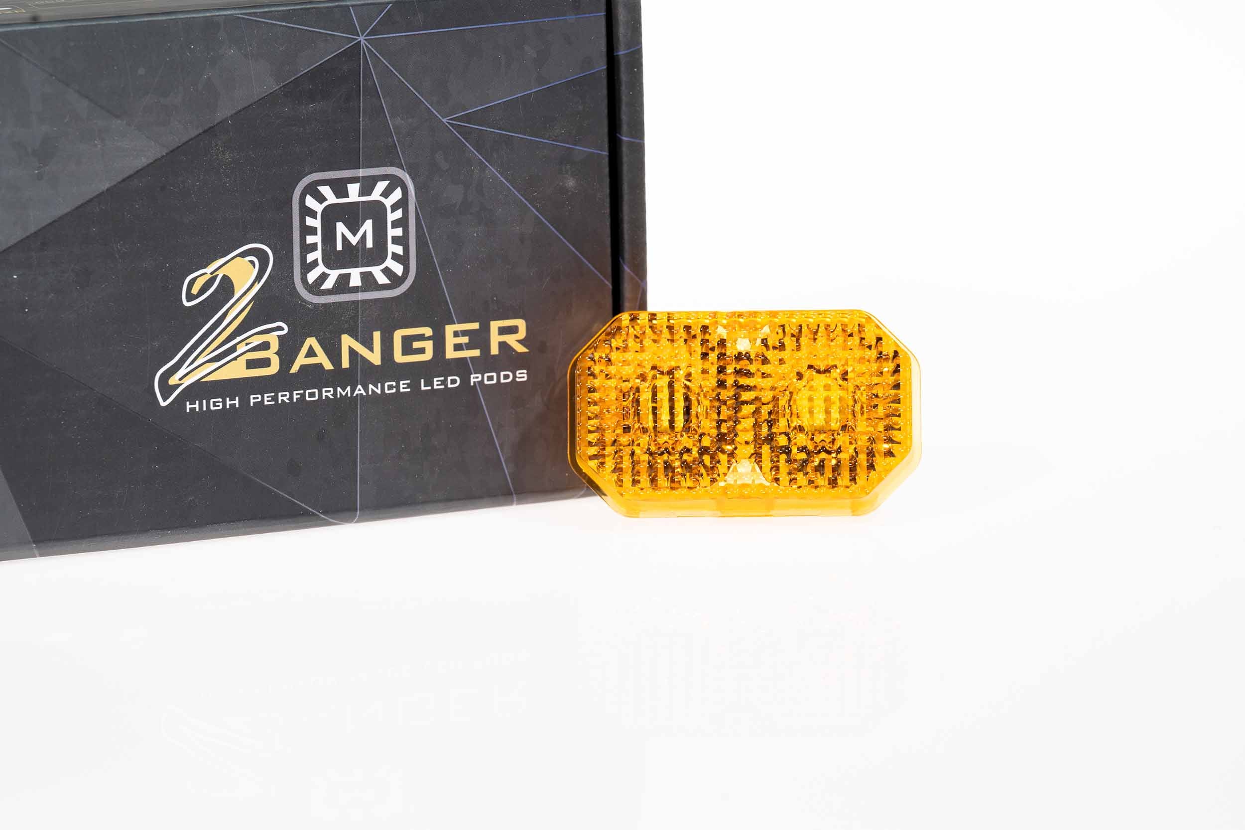 Lens Only: 2Banger (Yellow / Flood) - Apollo Off-Road