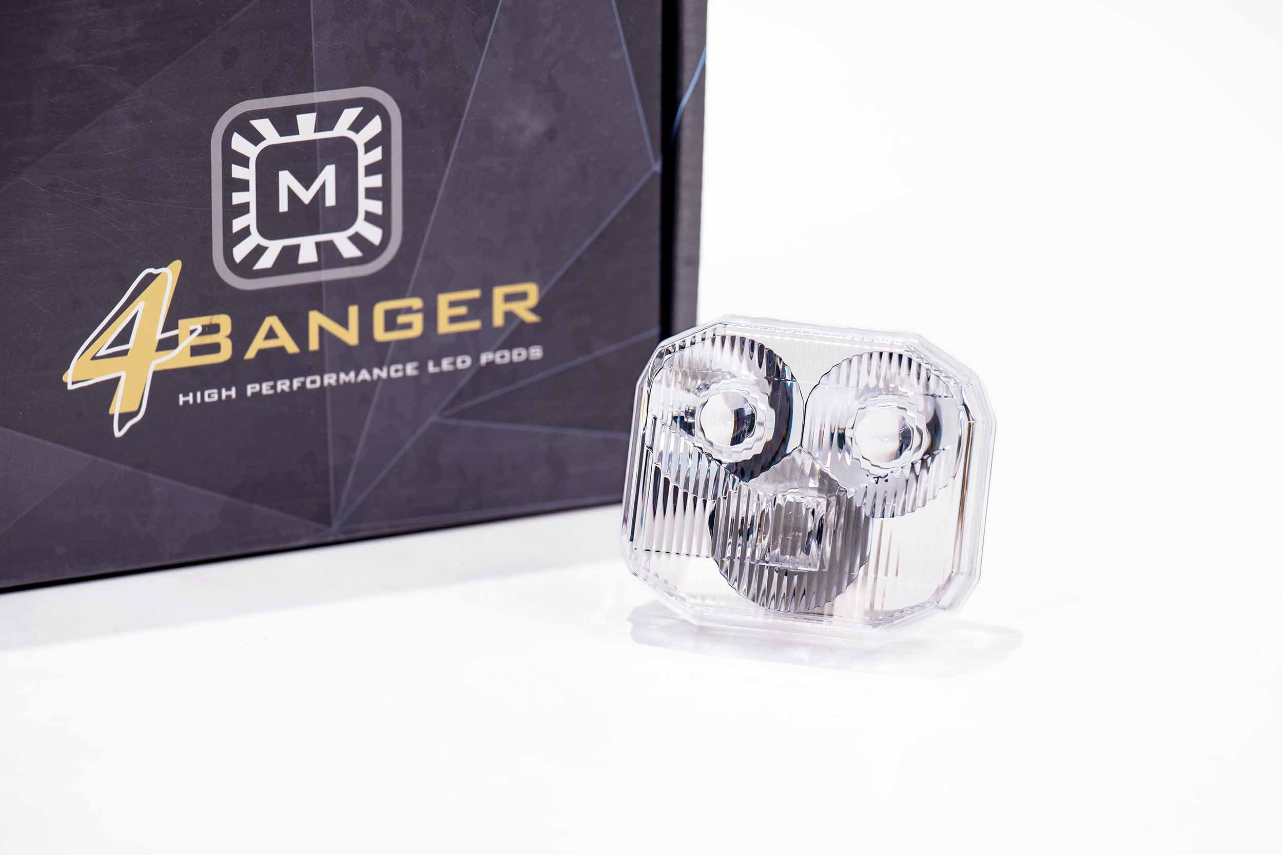 Lens Only: 4Banger (White / Combo) - Apollo Off-Road