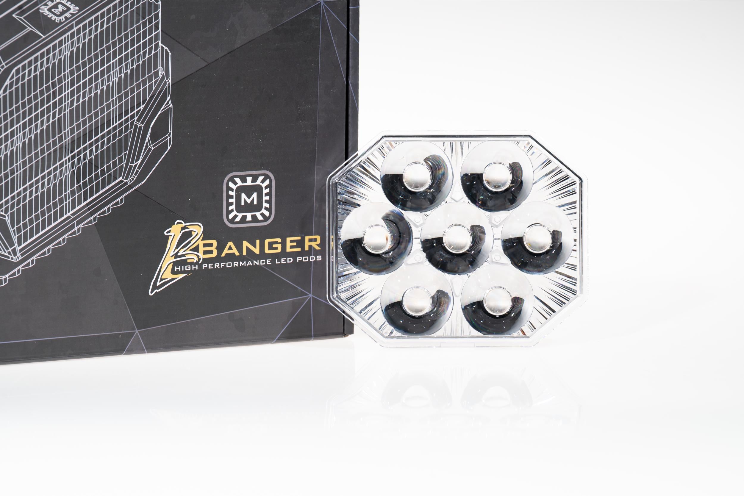Lens Only: BigBanger (White / Spot) - Apollo Off-Road
