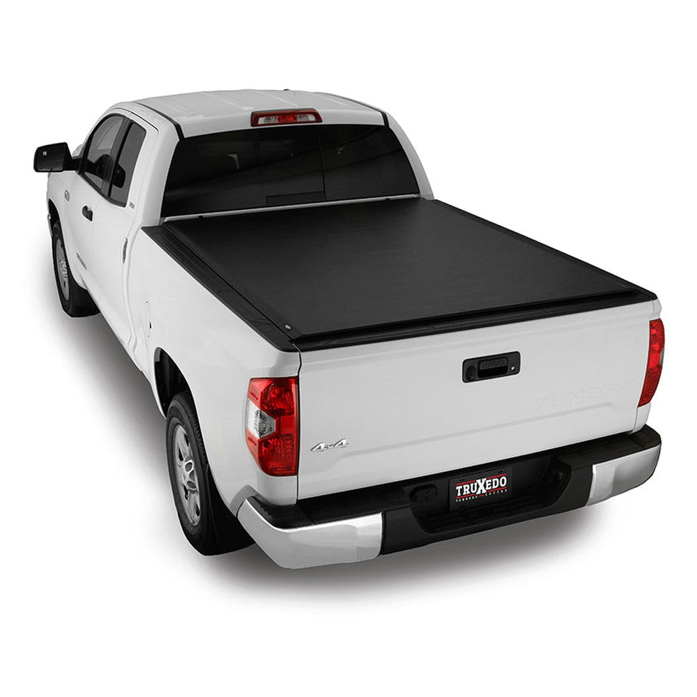 Lo Pro Tonneau Cover - Black - 2001-2004 Toyota Tacoma Double Cab 5' Bed - Apollo Off-Road