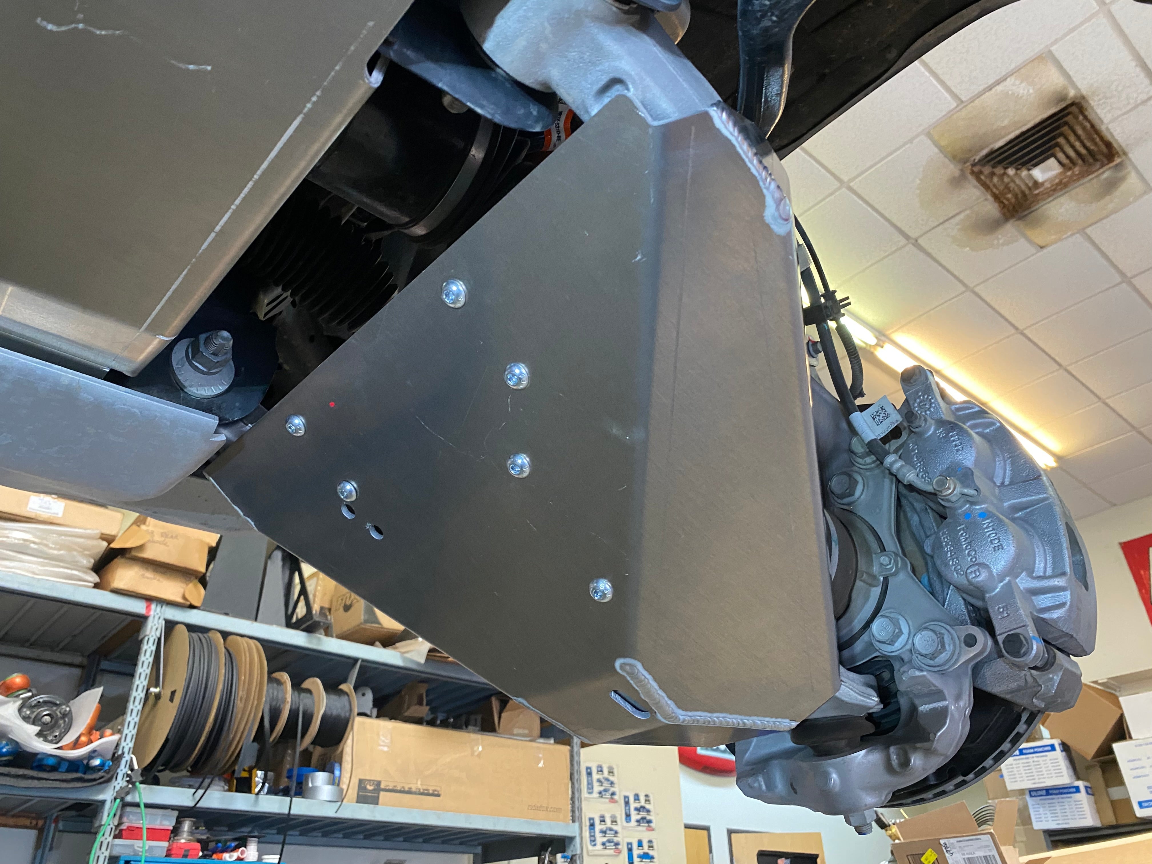 Foutz Motorsports Lower Control Arm Skid Plate Kit - Stock Arm 2022-2026 Ford Bronco Raptor