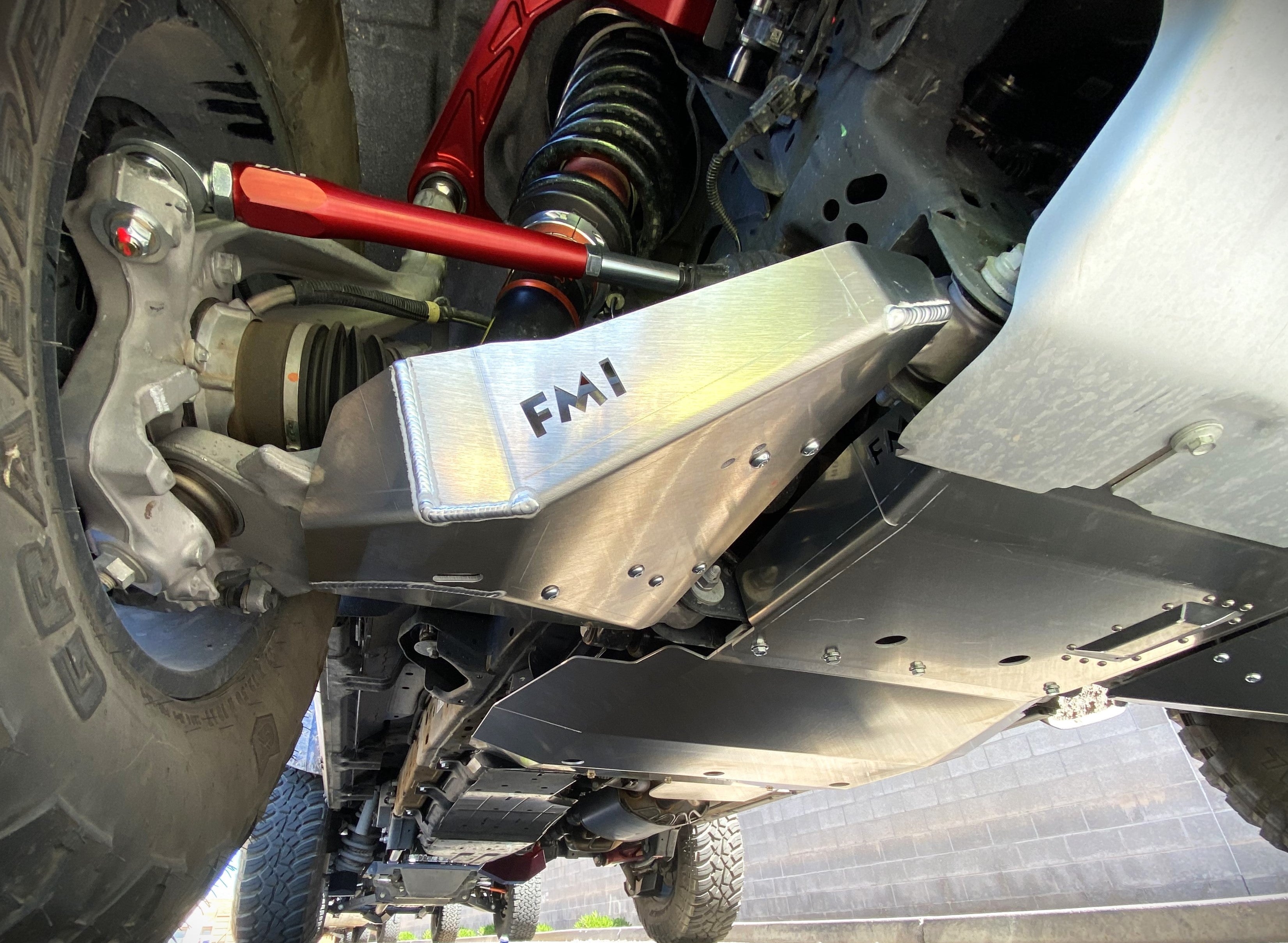 Foutz Motorsports Lower Control Arm Skid Plate Kit - Stock Arm 2022-2026 Ford Bronco Raptor
