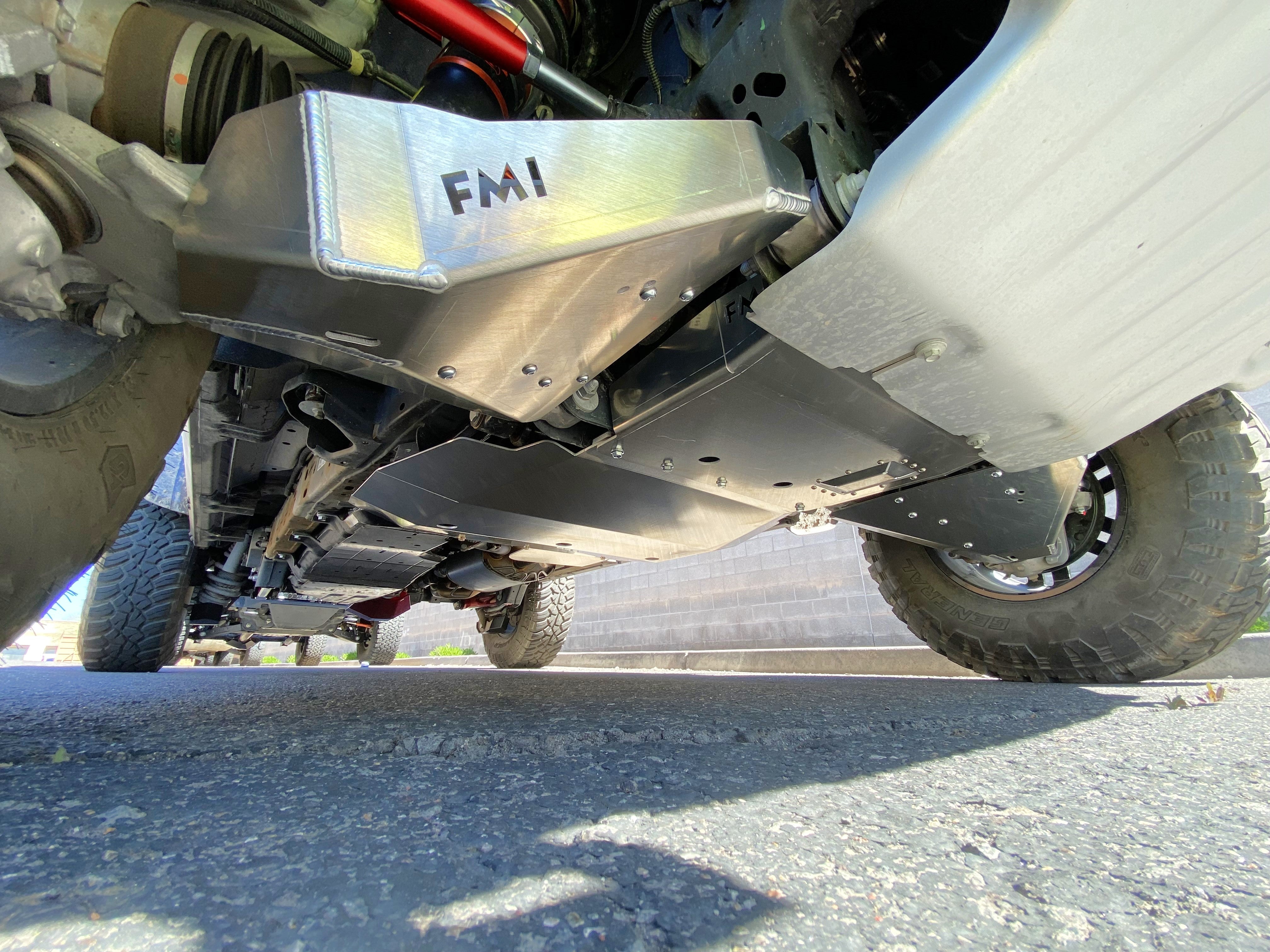 Foutz Motorsports Lower Control Arm Skid Plate Kit - Stock Arm 2022-2026 Ford Bronco Raptor