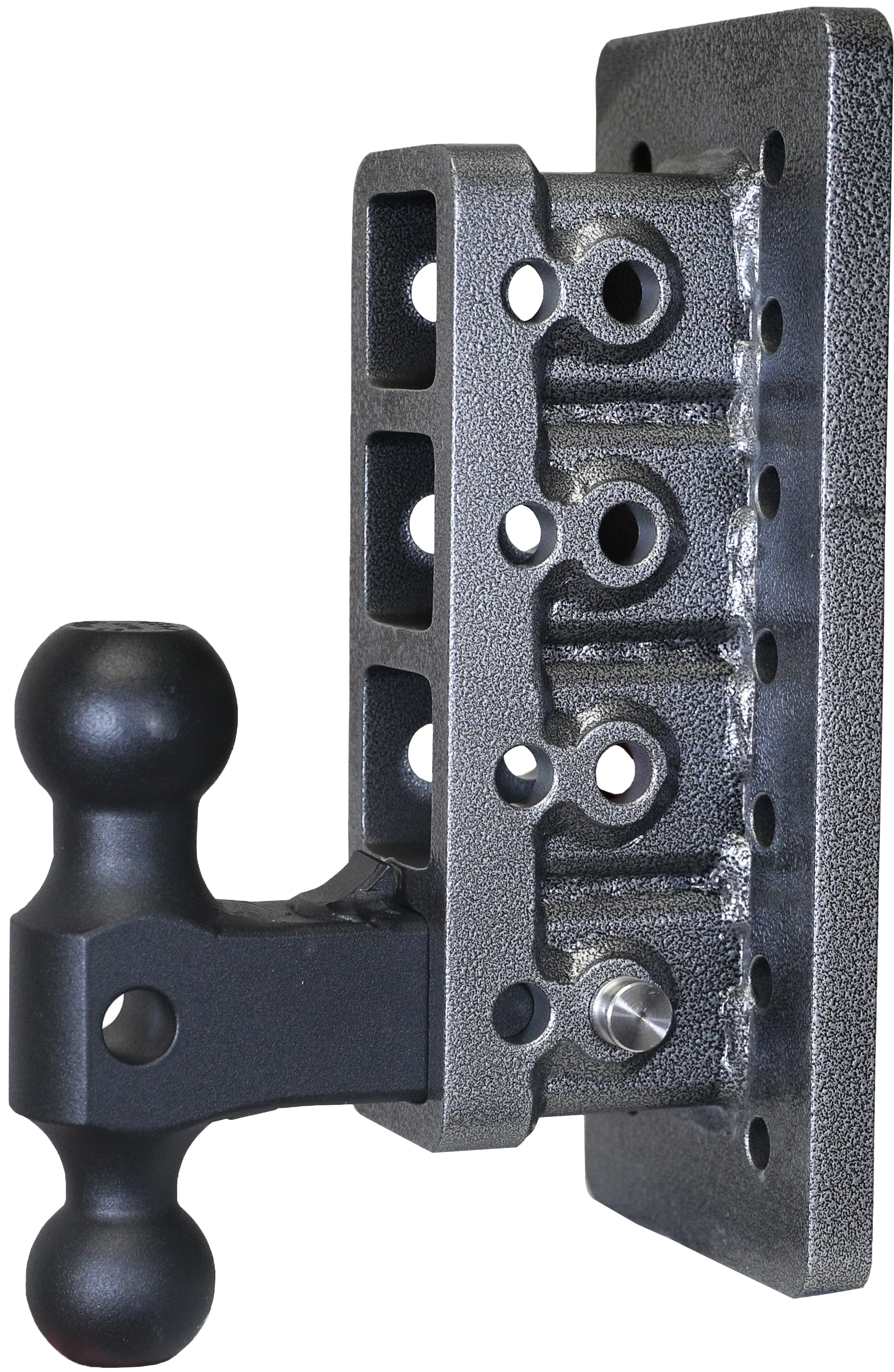 MEGA-DUTY 2" Bolt-On 7.5" Drop 2K TW 16K Hitch & GH-051 Dual-Ball - Apollo Off-Road