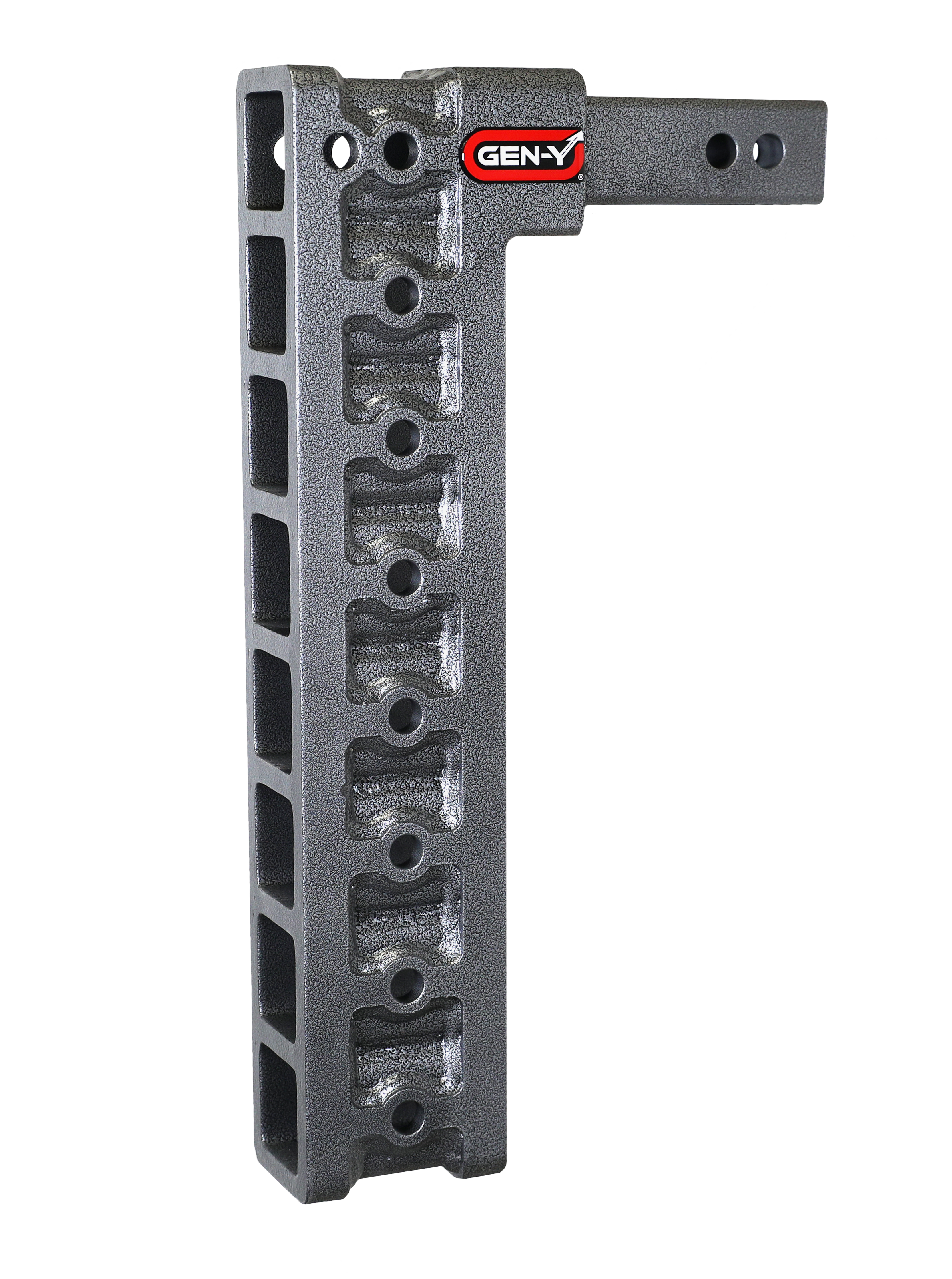 MEGA-DUTY 2" Shank 17.5" Drop 1.5K TW 10K Hitch & GH-0100 Stabilizer Kit - Apollo Off-Road